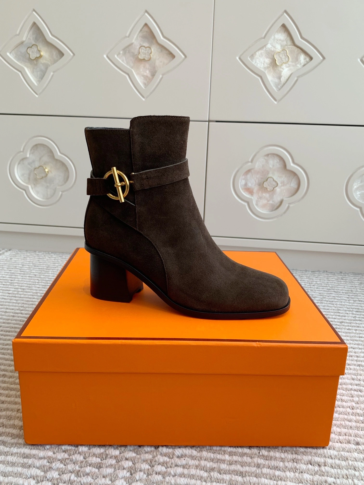 COCO-- H5r75s H242007Z F7 Justine Calfskin cowhide Heel height：5cm item:E-X362J3004