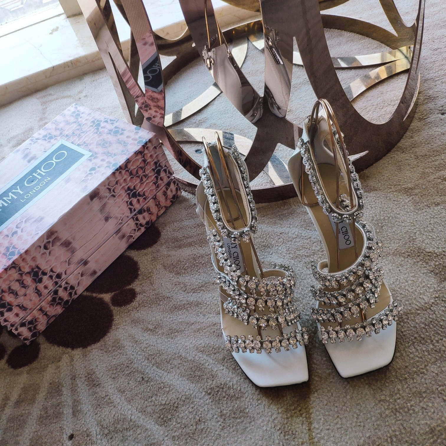 COCO-- Ji77y 3ho5 JOSEFIN100ANI Heel height：10CM cowhide sheepskin item:E-X158D4057