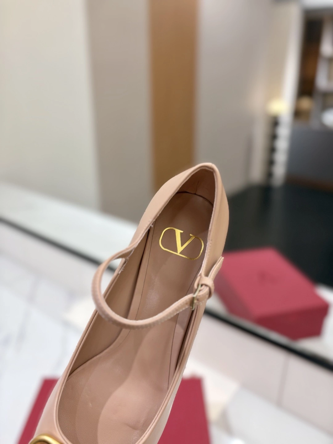 COCO-- V1859ti9o POIZON241029664 Heel height：6CM cowhide sheepskin item:E-X138C3008