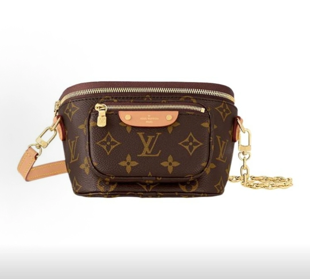 MOMO--8V M82335 high quality version Mini Bumbag Gradient cowhide item:F-B000A2129
