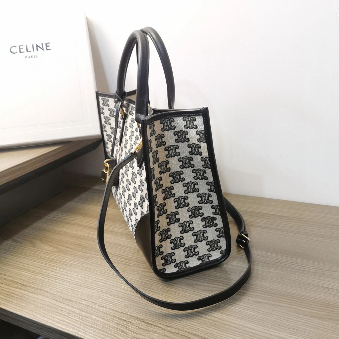 MOMO- high quality version 110432CS8-38NO CABAS TRIOMPHE cowhide item：C-B063A0405C