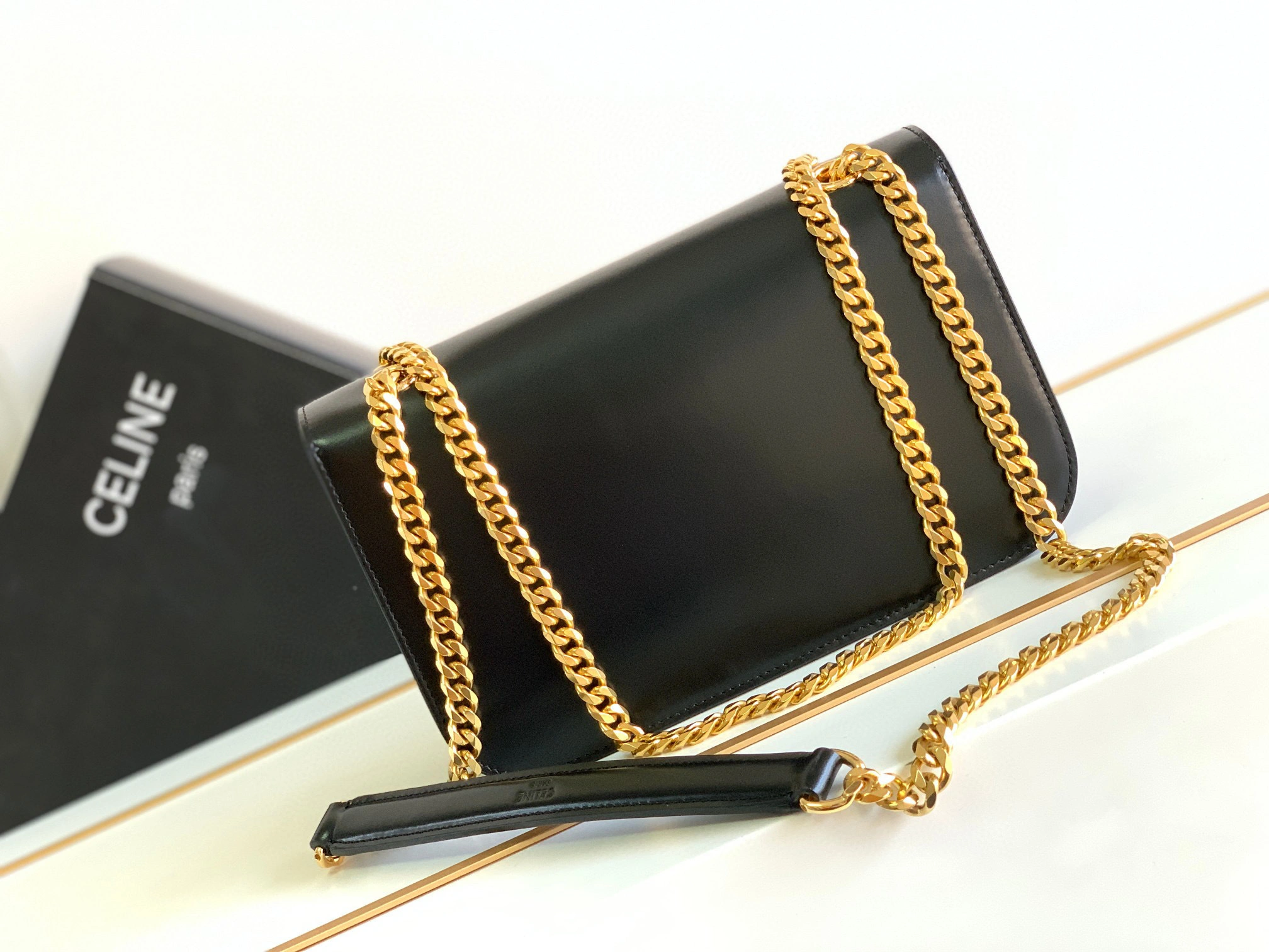 MOMO- high quality version 199813EPA-38N0 TRIOMPHE FRAME cowhide item：B-B050K2111C