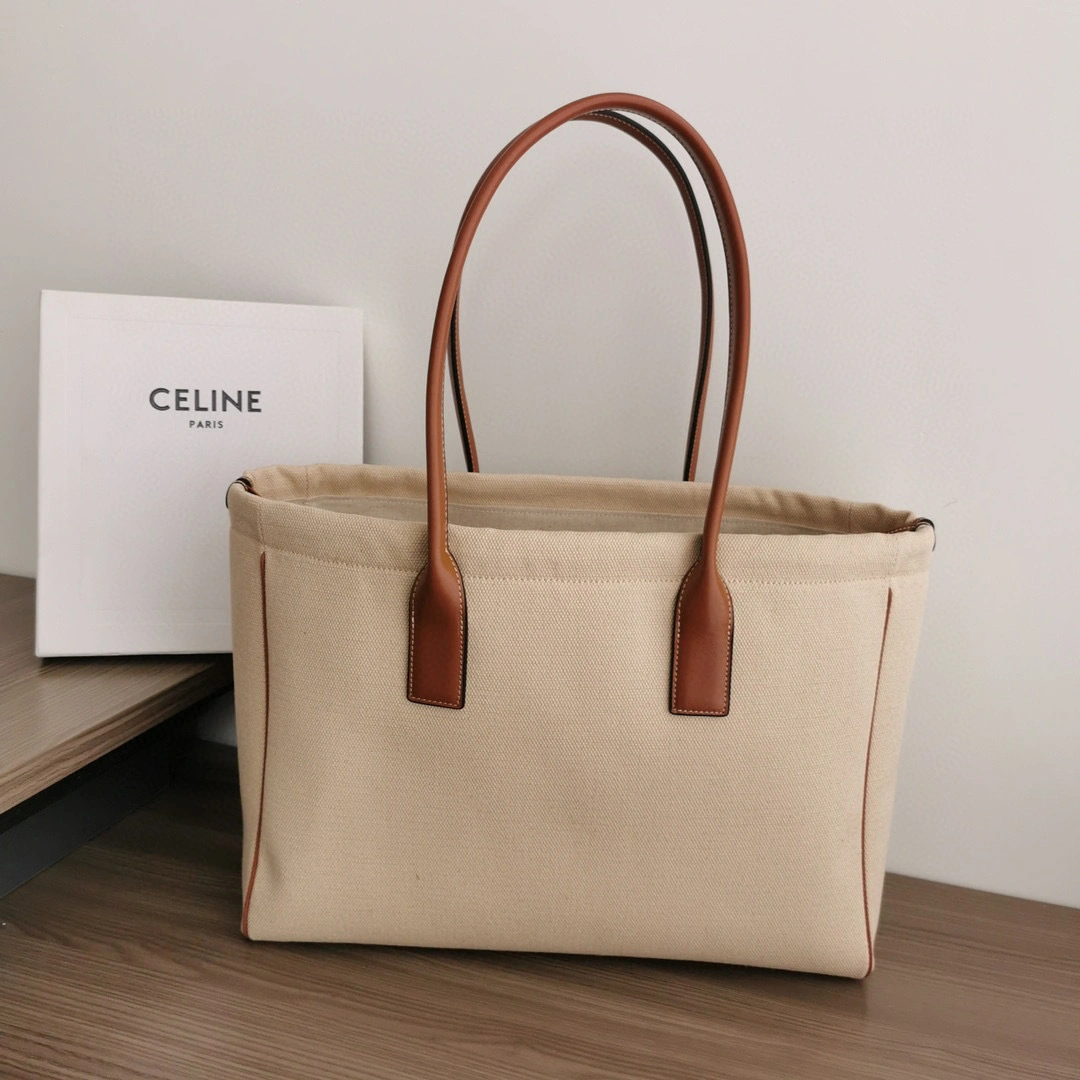 MOMO- high quality version 199972EFL-02NT CABAS TRIOMPHE cowhide item：B-B063L1220C