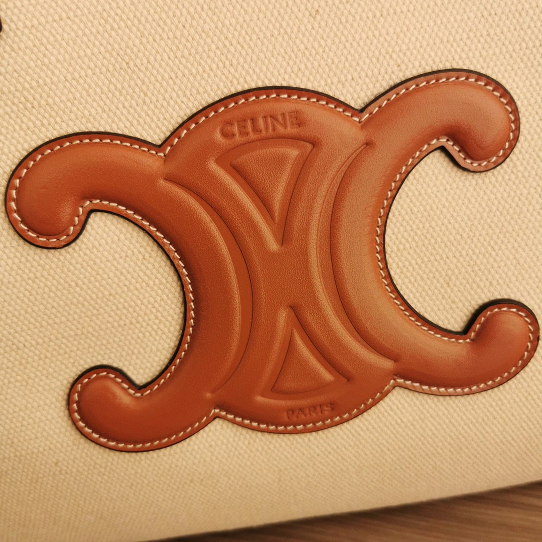 MOMO- high quality version 199972EFL-02NT CABAS TRIOMPHE cowhide item：B-B063L1220C