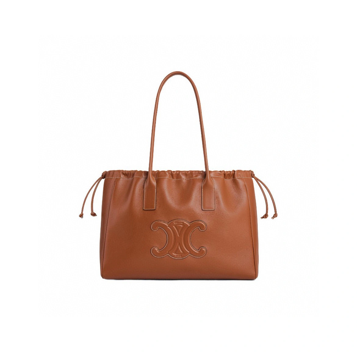 MOMO- high quality version 199973DU3-04LU CABAS TRIOMPHE cowhide item：B-B000I1817C