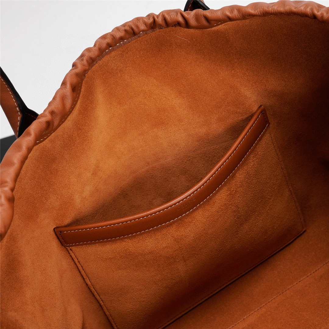 MOMO- high quality version 199973DU3-04LU CABAS TRIOMPHE cowhide item：B-B000I1817C