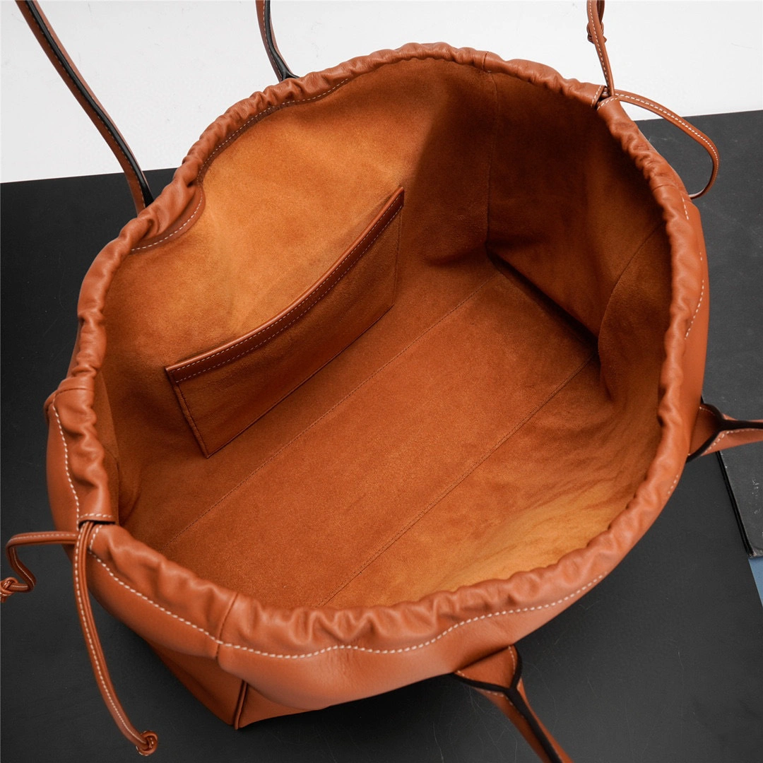 MOMO- high quality version 199973DU3-04LU CABAS TRIOMPHE cowhide item：B-B000I1817C