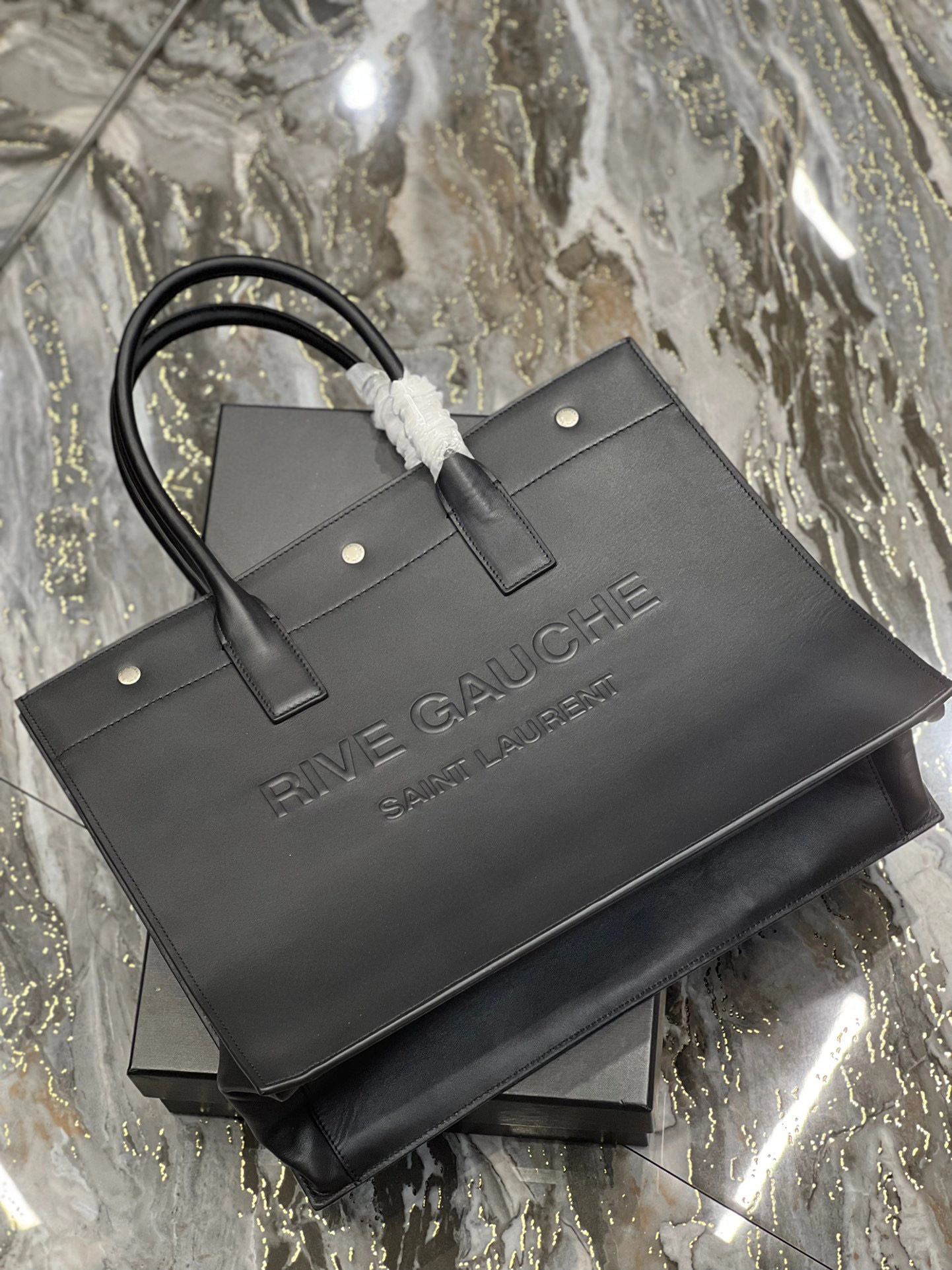 MOMO- high quality version 587273CWTFE-1000 Rive Gauche Tote Bag item：B-B597I0621C
