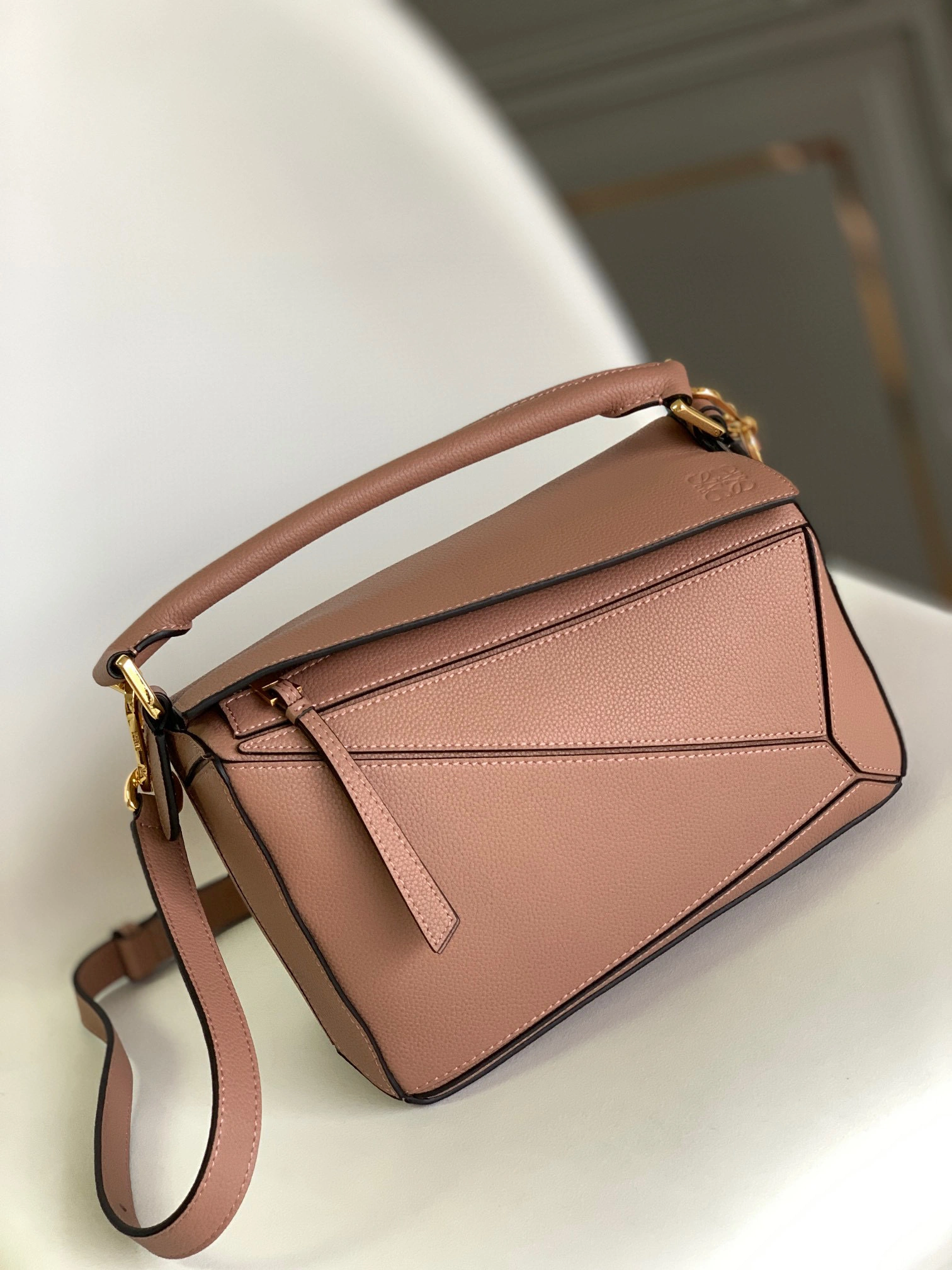 MOMO- high quality version A510S21X67-9068 Puzzle small calfskin item：B-B000J2718C
