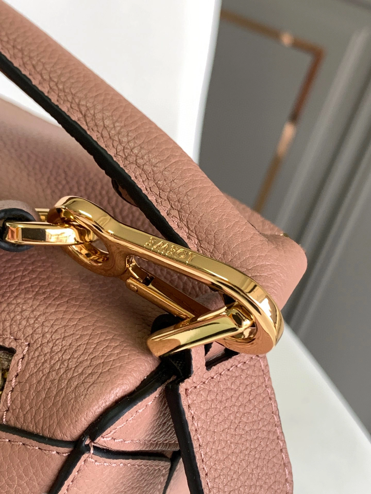 MOMO- high quality version A510S21X67-9068 Puzzle small calfskin item：B-B000J2718C