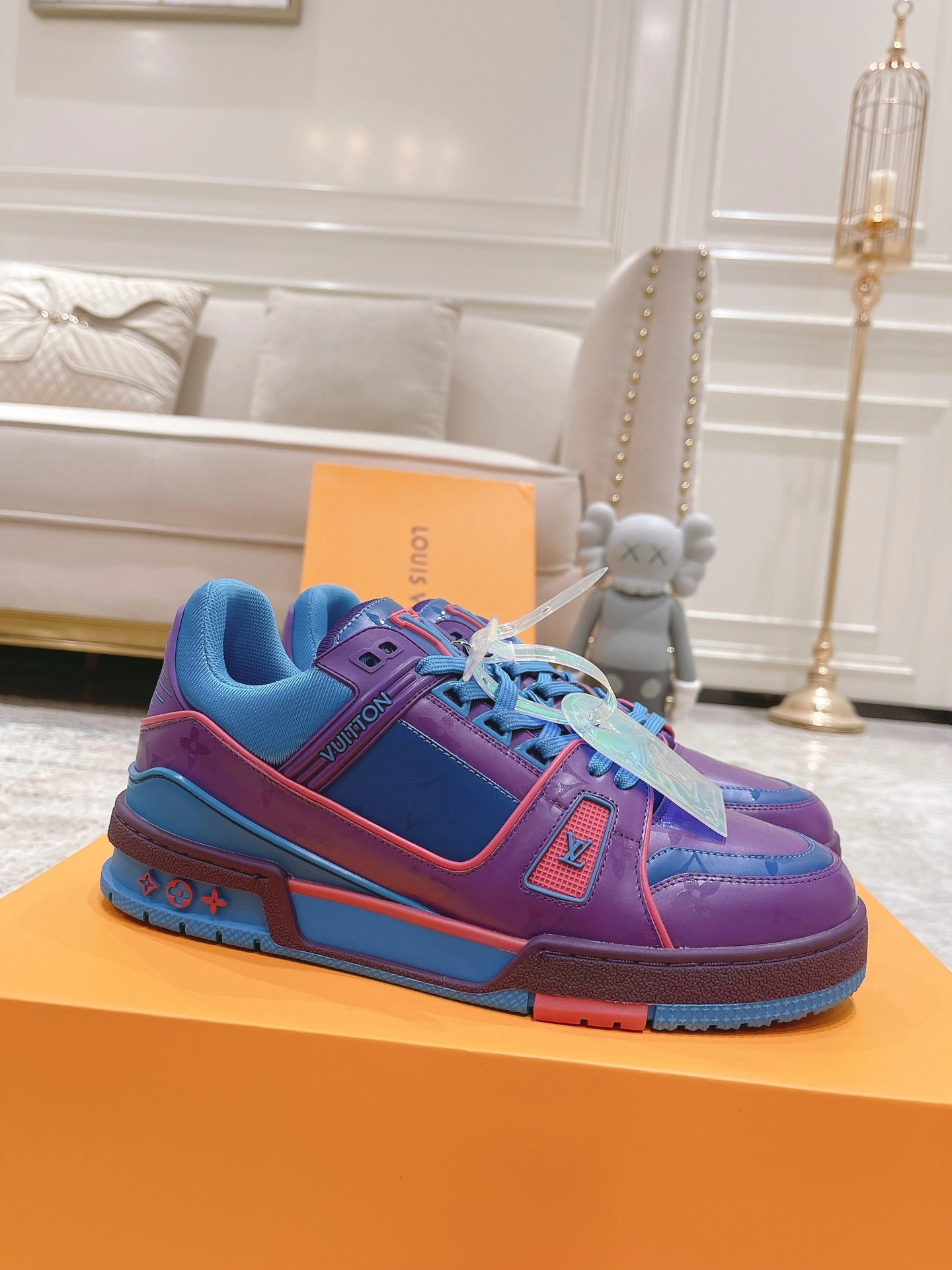 OOBB-- 1A9JQJ 5CM Runner Tatic Damier Monogram item: D-X158B2338