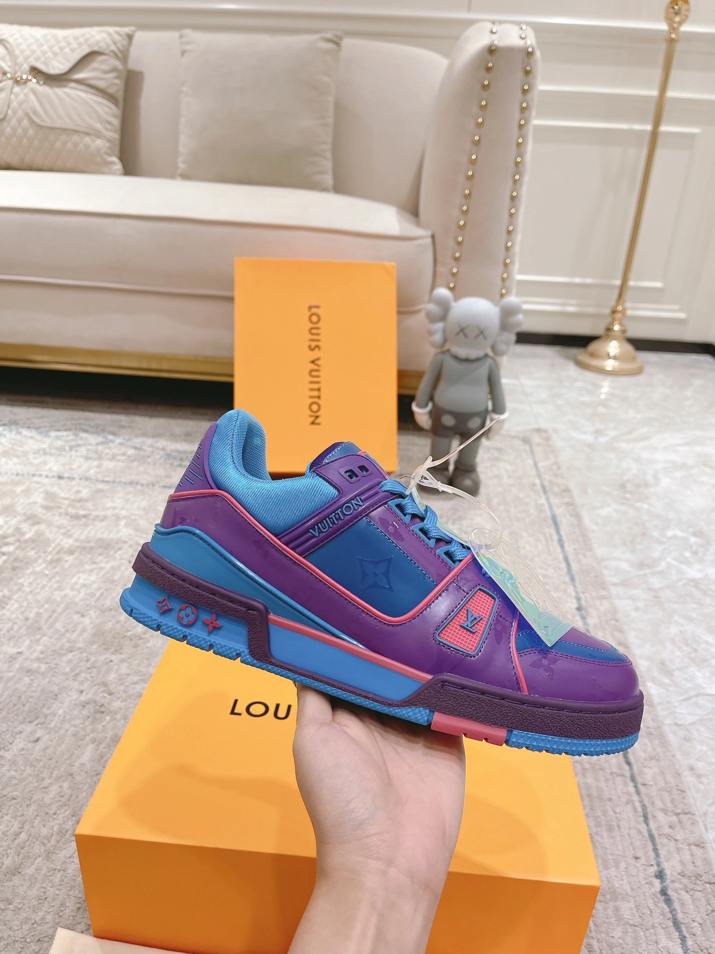 OOBB-- 1A9JQJ 5CM Runner Tatic Damier Monogram item: D-X158B2338
