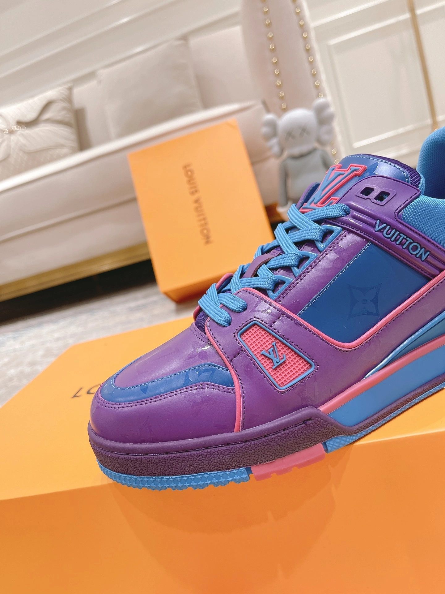 OOBB-- 1A9JQJ 5CM Runner Tatic Damier Monogram item: D-X158B2338