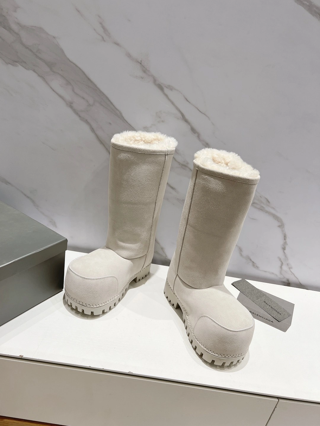 OOBB-- 218593i161 802177WBFC19000 wool Heel height： 6CM item:D-X000H2914