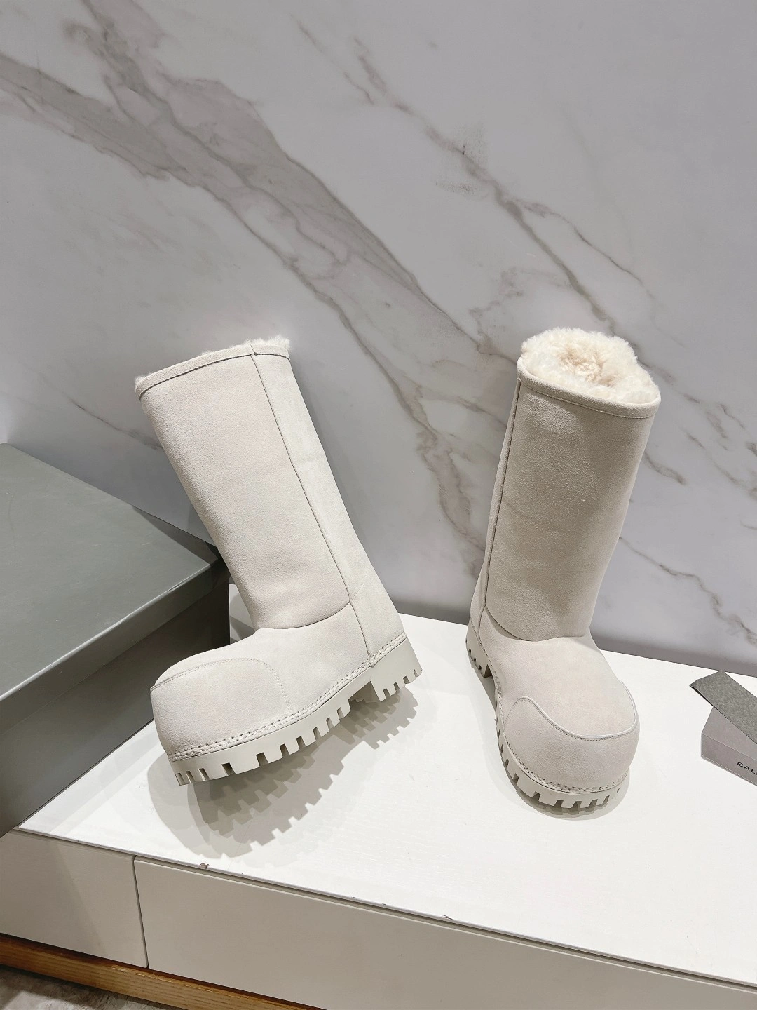OOBB-- 218593i161 802177WBFC19000 wool Heel height： 6CM item:D-X000H2914