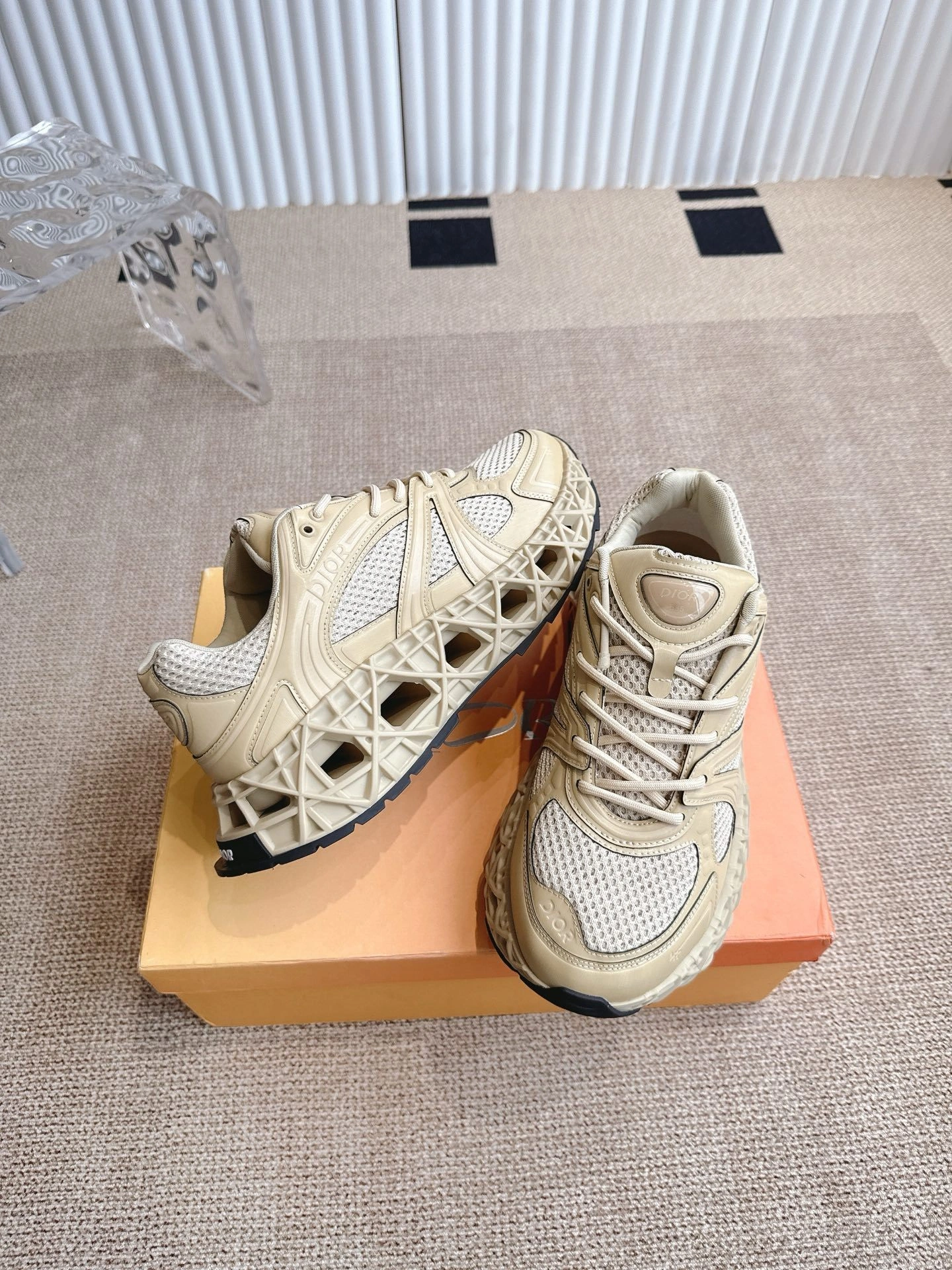OOBB-- 4ior 3SN323ZCY_H111 Dior x Kaws B35 Thick soles:6CM item:E-X811H1318