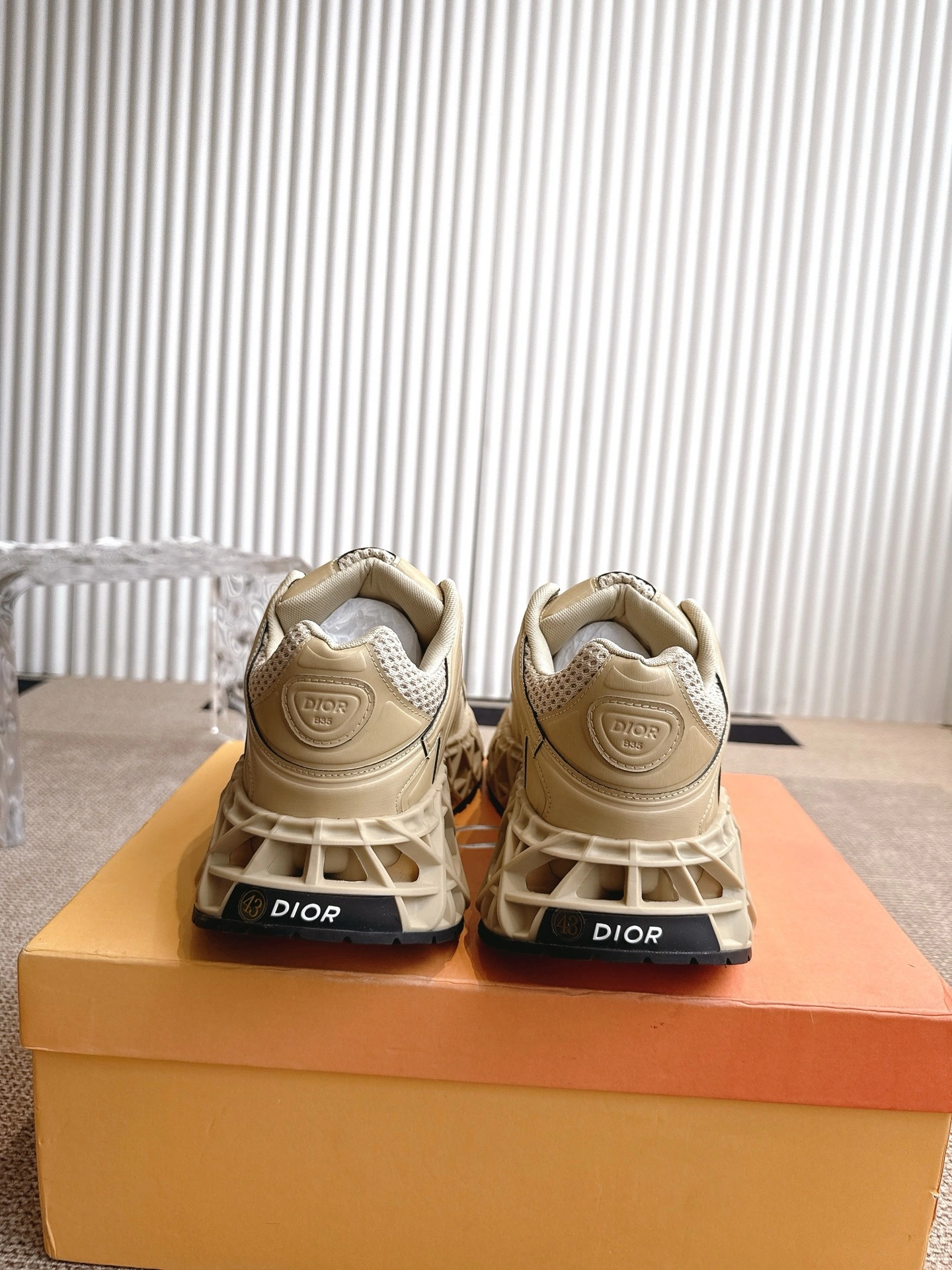 OOBB-- 4ior 3SN323ZCY_H111 Dior x Kaws B35 Thick soles:6CM item:E-X811H1318
