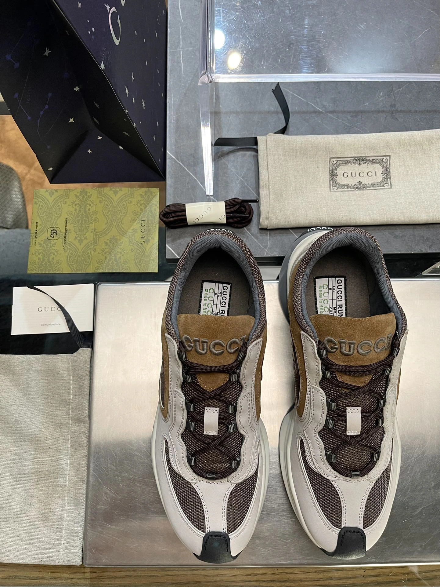 OOBB-- 6u33i 749785 AAB62 1441 Gucci Run item:D-X000G0915