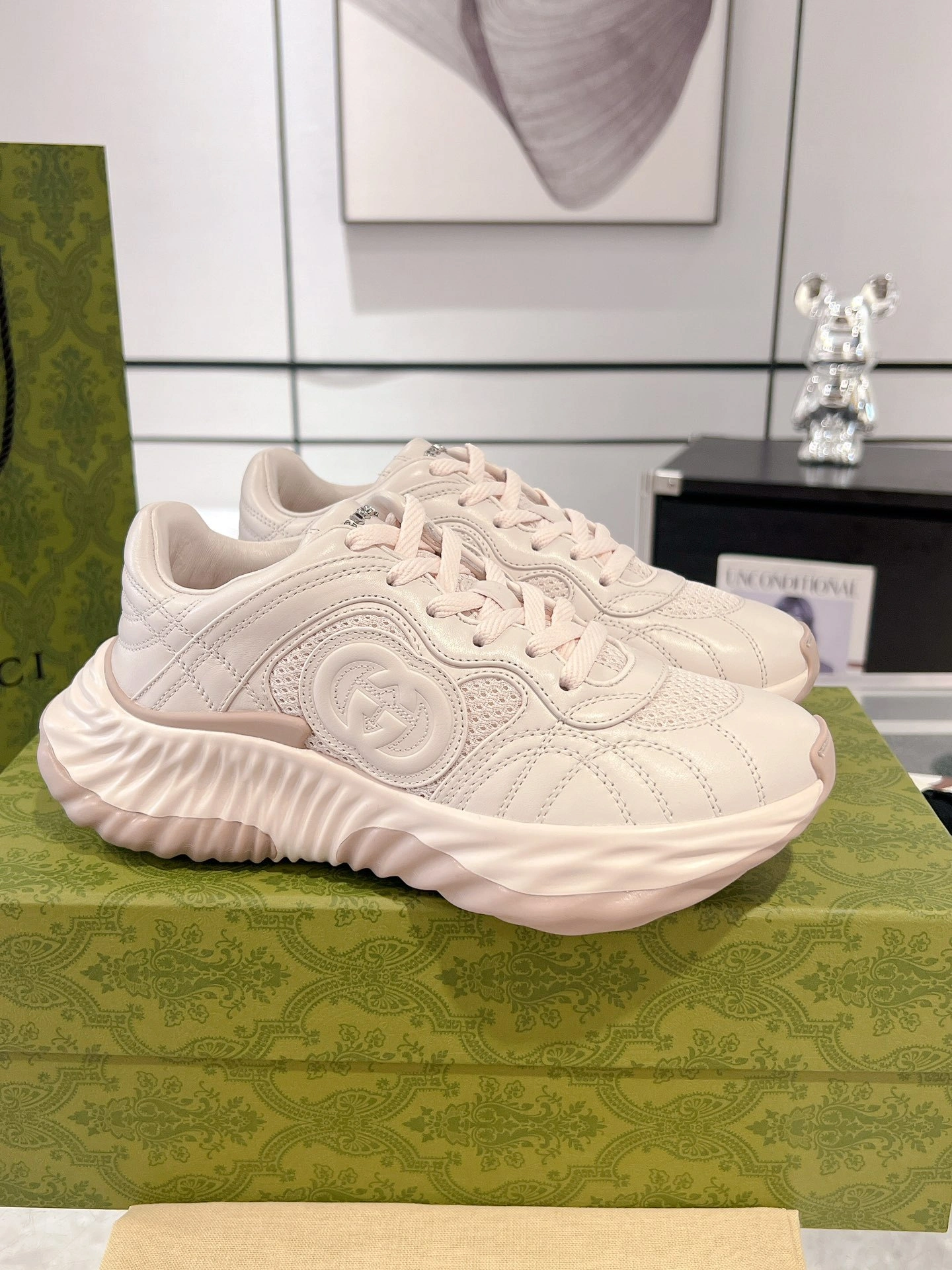 OOBB-- 6u33i 771653 AAC95 6801 Ripple sheepskin Thick soles：5CM item:D-X138L1134