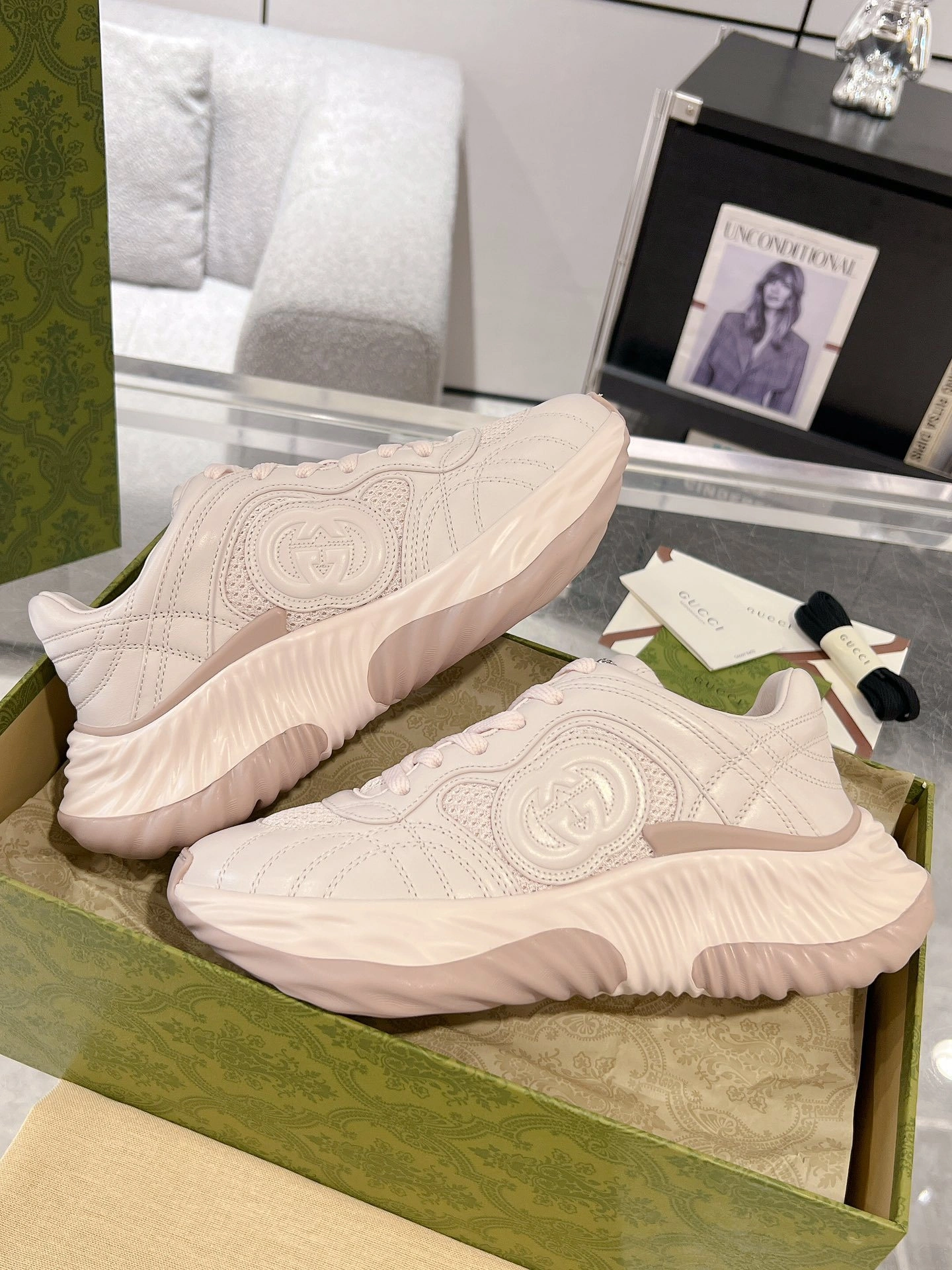 OOBB-- 6u33i 771653 AAC95 6801 Ripple sheepskin Thick soles：5CM item:D-X138L1134