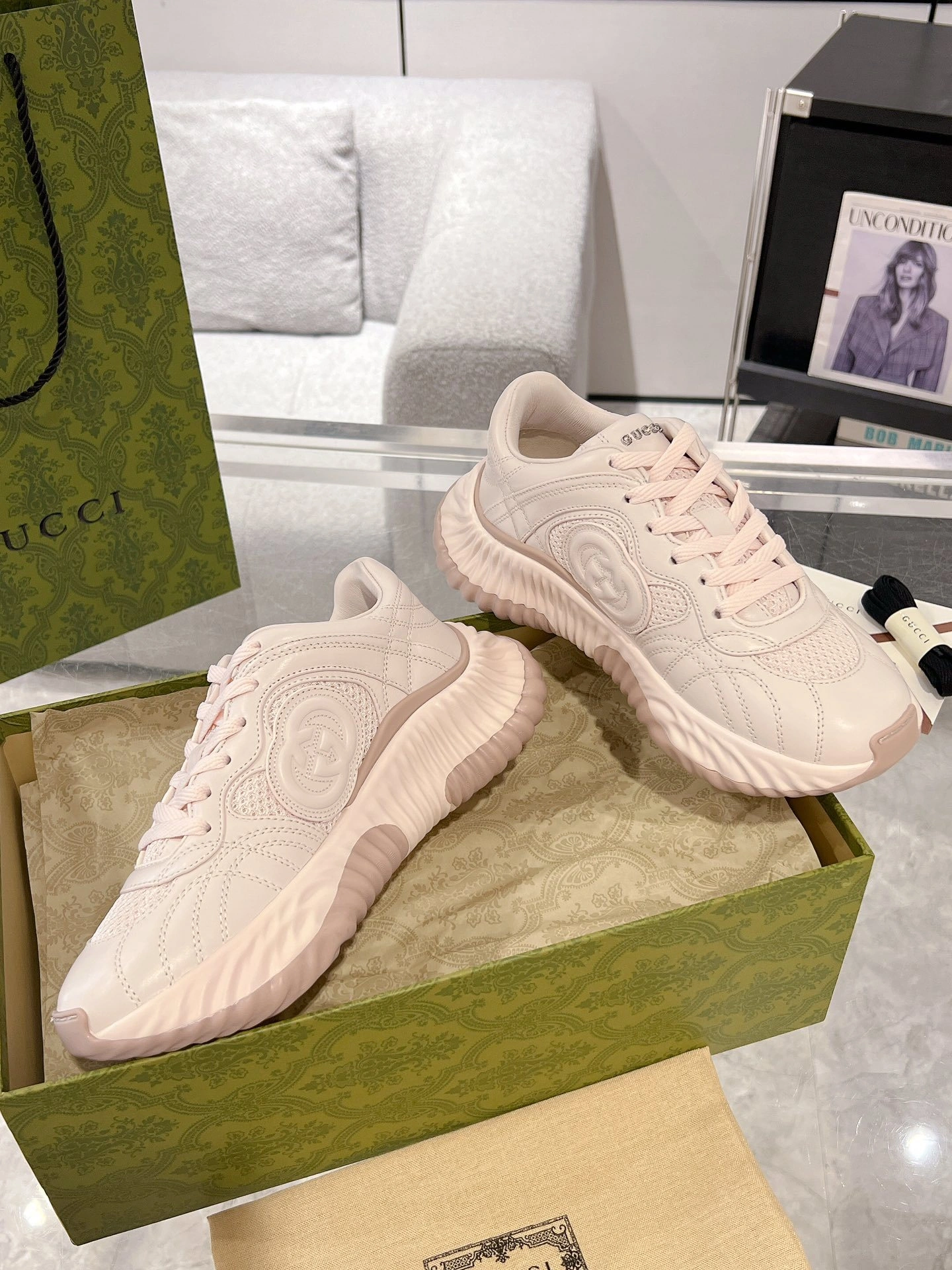 OOBB-- 6u33i 771653 AAC95 6801 Ripple sheepskin Thick soles：5CM item:D-X138L1134