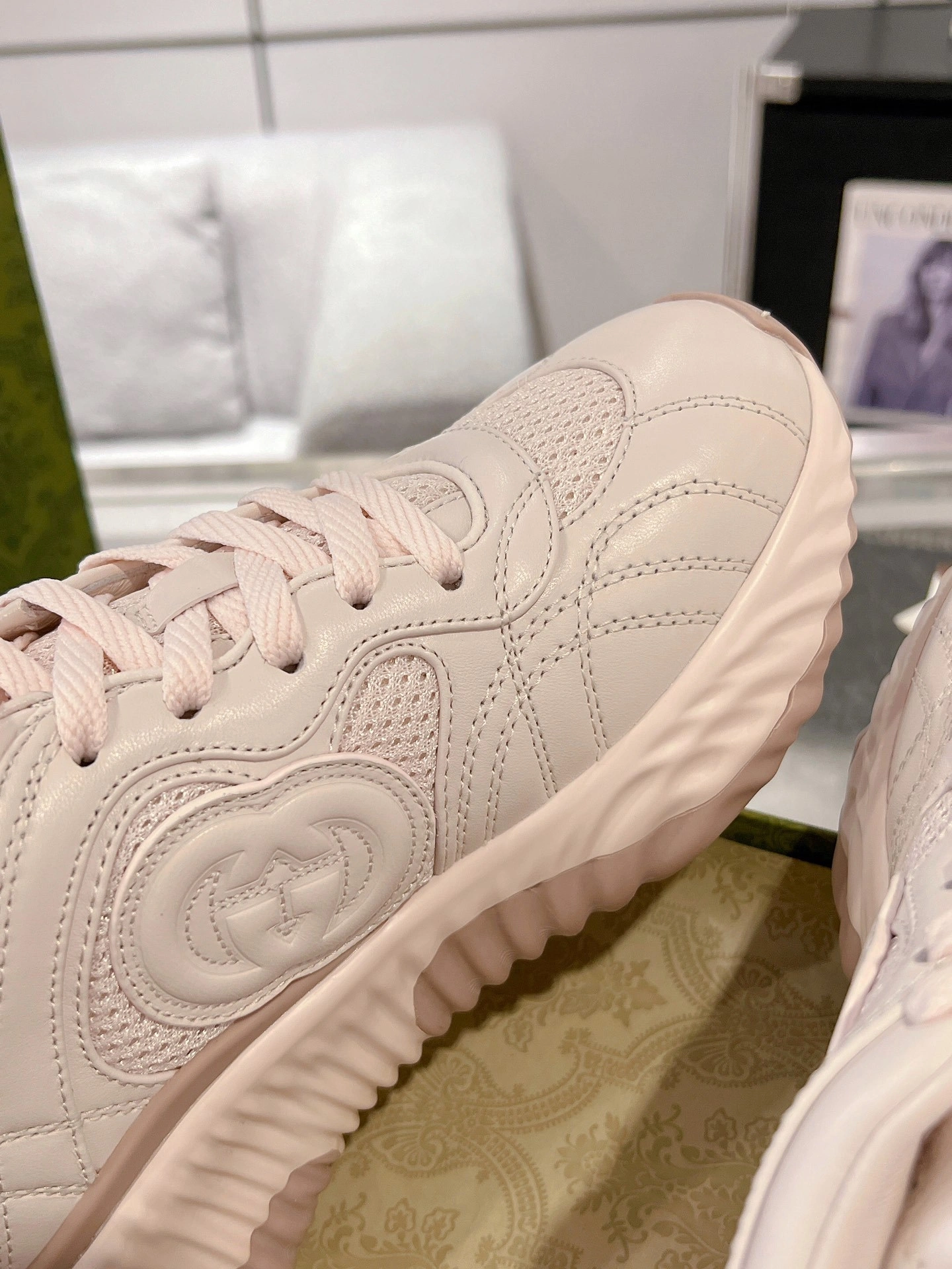 OOBB-- 6u33i 771653 AAC95 6801 Ripple sheepskin Thick soles：5CM item:D-X138L1134