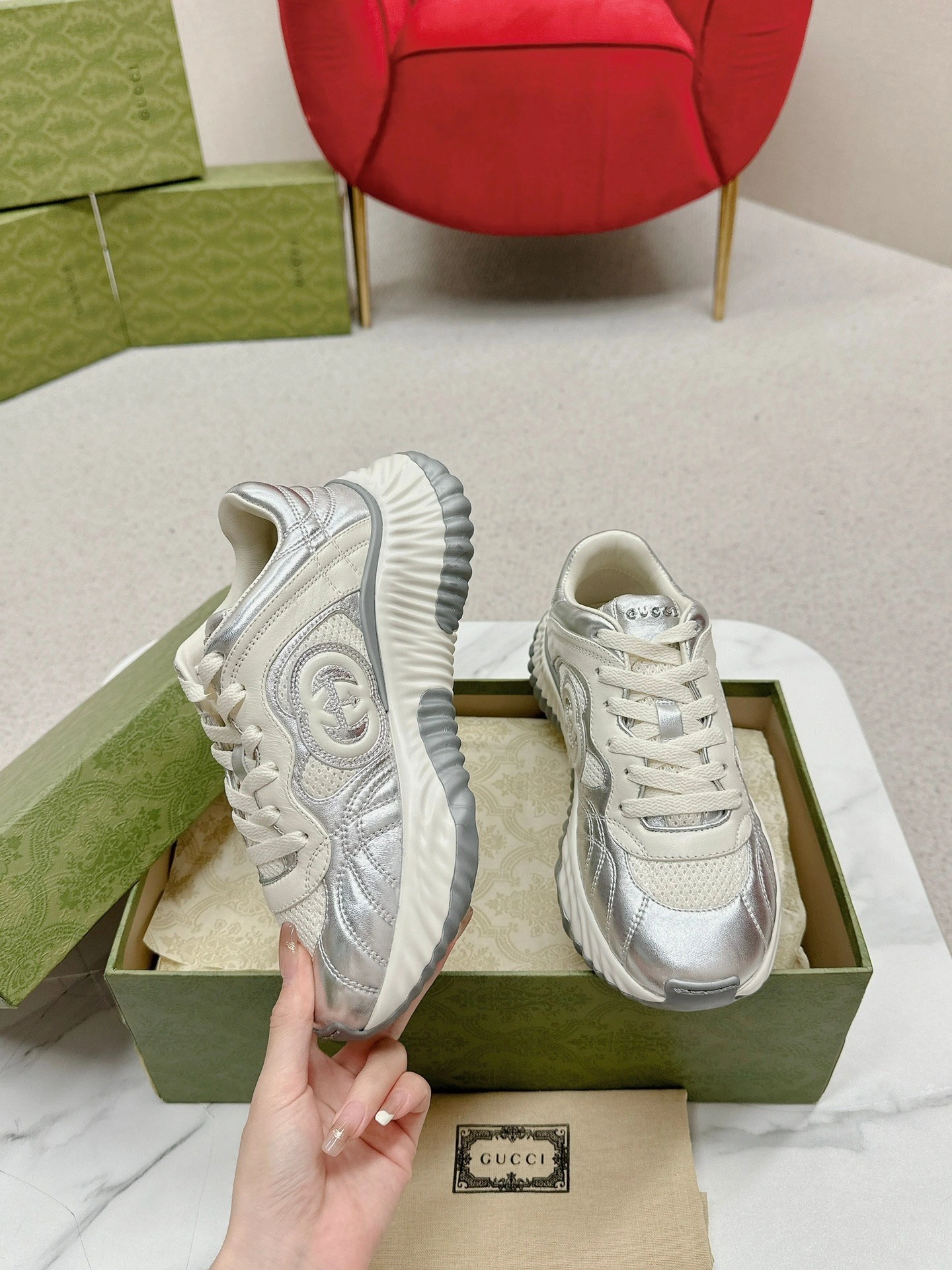 OOBB-- 6u33i 779482 AADAU 8149 Ripple Thick soles：5CM sheepskin item:D-X000F2564
