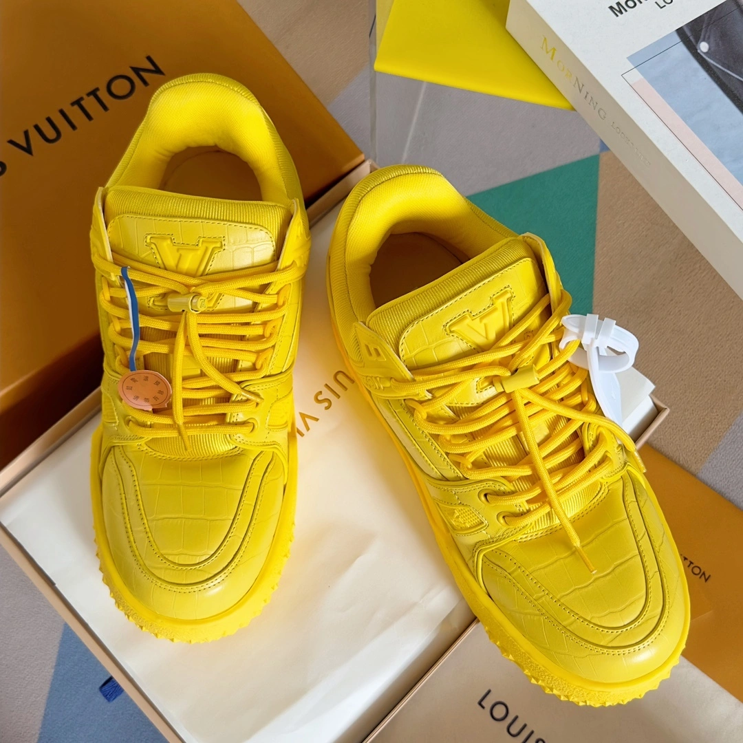 OOBB-- 8V 1ACNLP 1ACN2E Thick soles： 4CM Trainer cowhide item:D-X000H0105