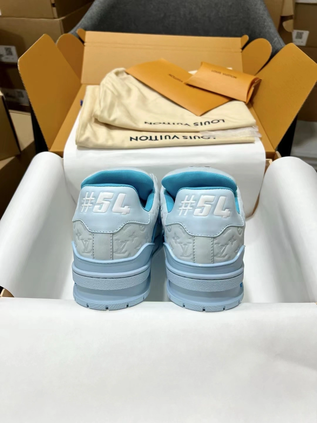 OOBB-- 8V 1ACRY7 L×Tyler trainer Thick soles：3CM cowhide item:D-X187H0135