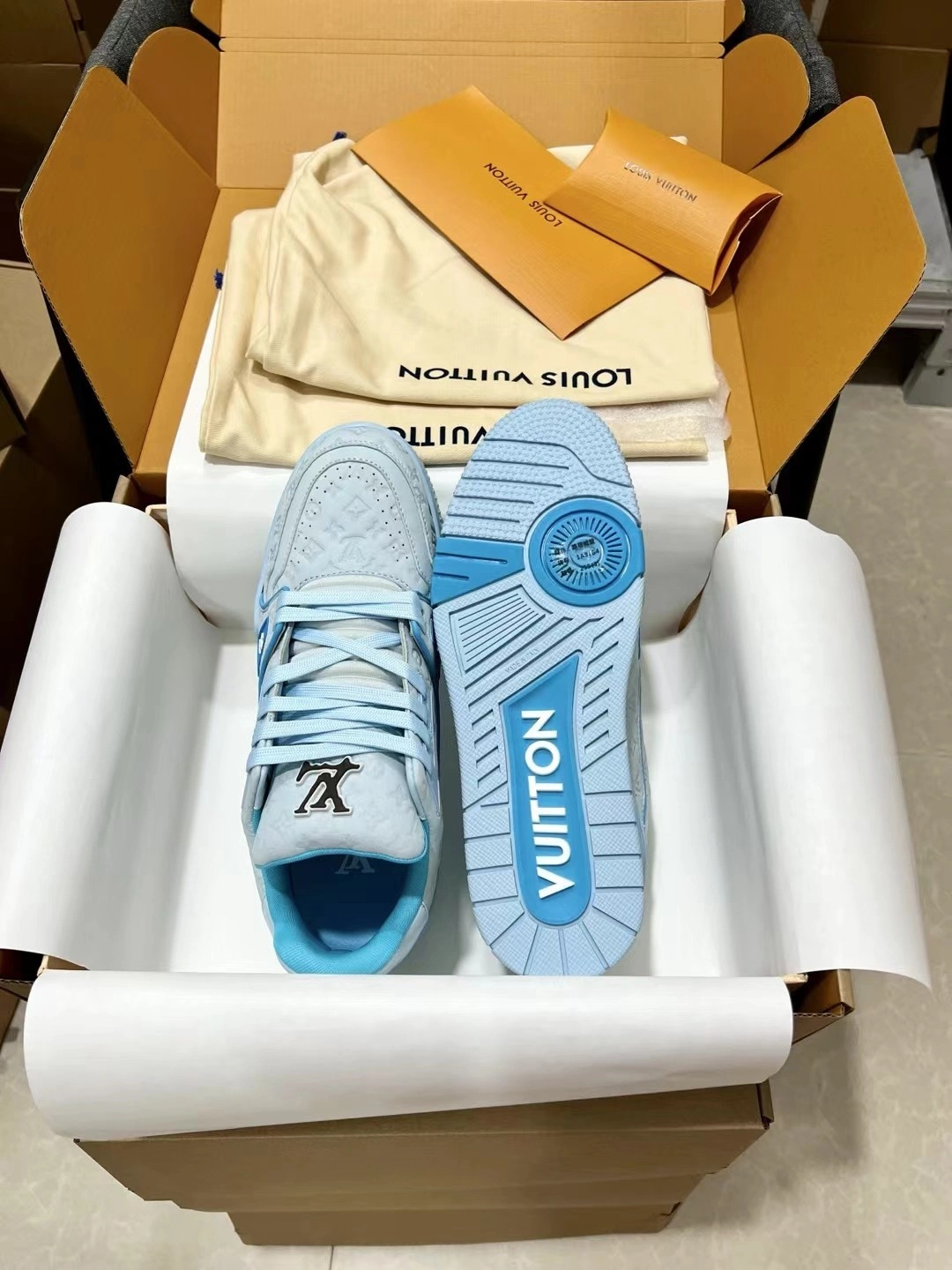 OOBB-- 8V 1ACRY7 L×Tyler trainer Thick soles：3CM cowhide item:D-X187H0135