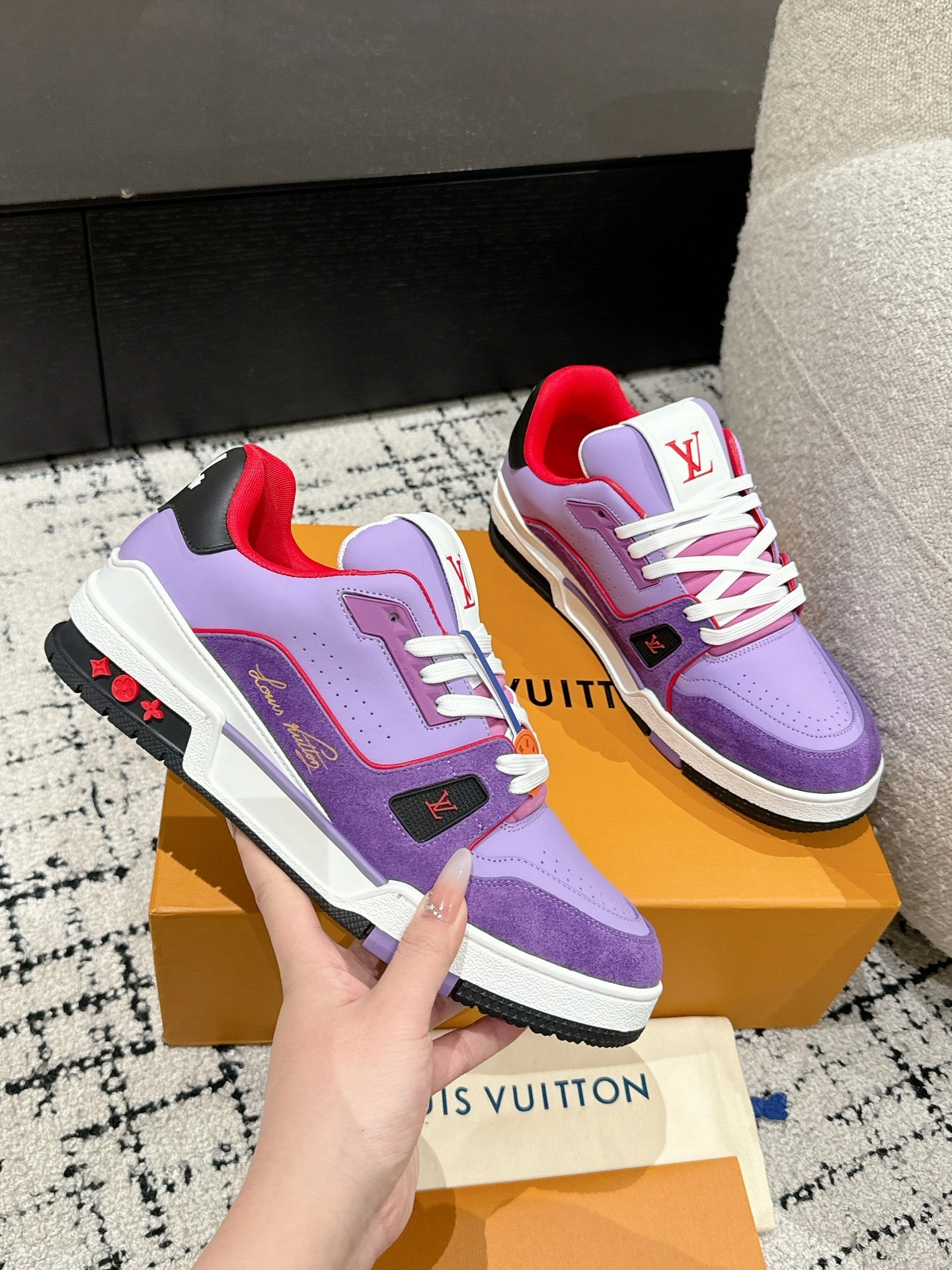 OOBB-- 8V 1ADHU9 Trainer cowhide Thick soles： 3CM item:E-X187A0927