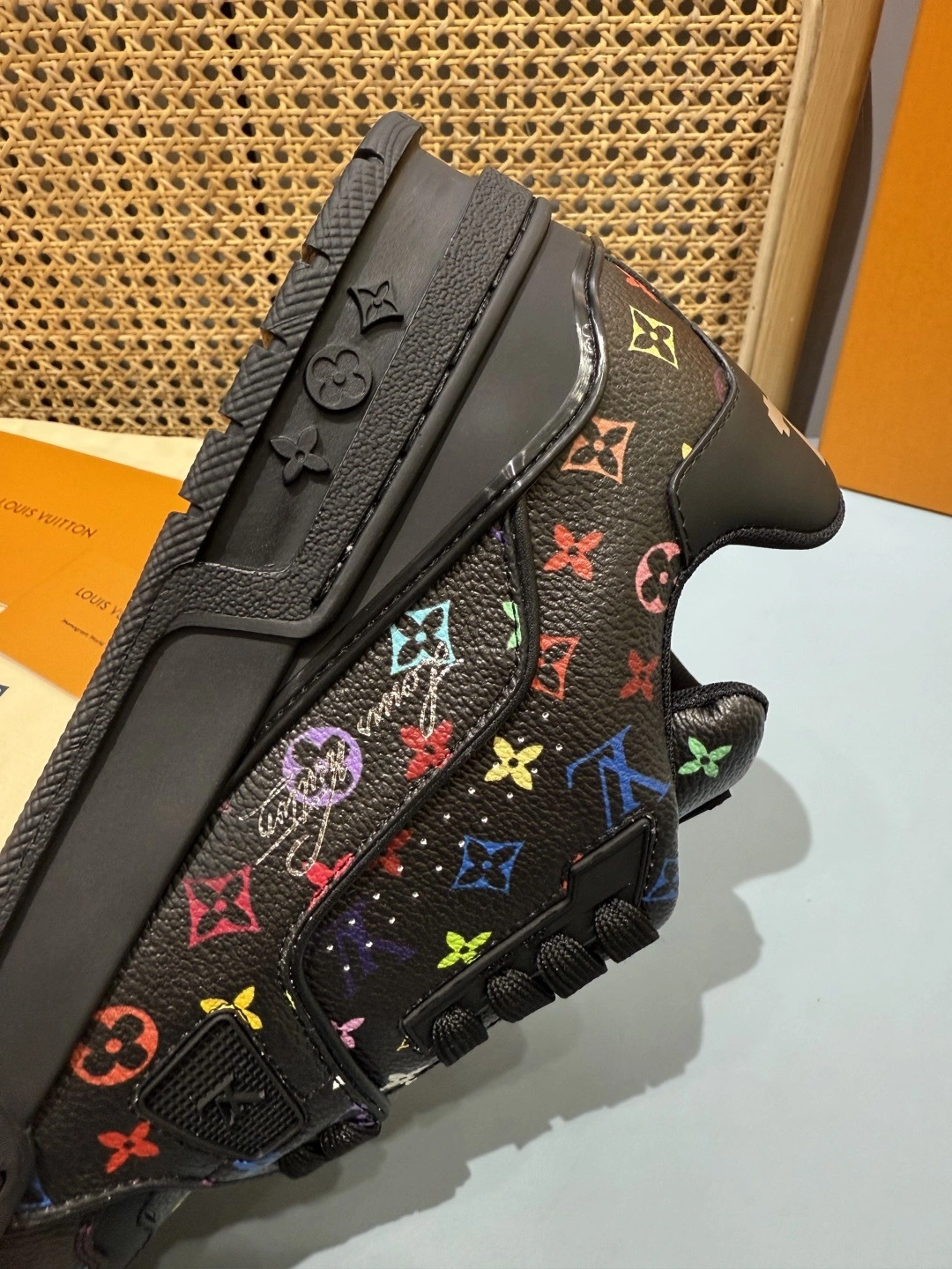 OOBB-- 8V 1AGZE1 1AHEKZ trainer " calfskin item：E-X430I0106