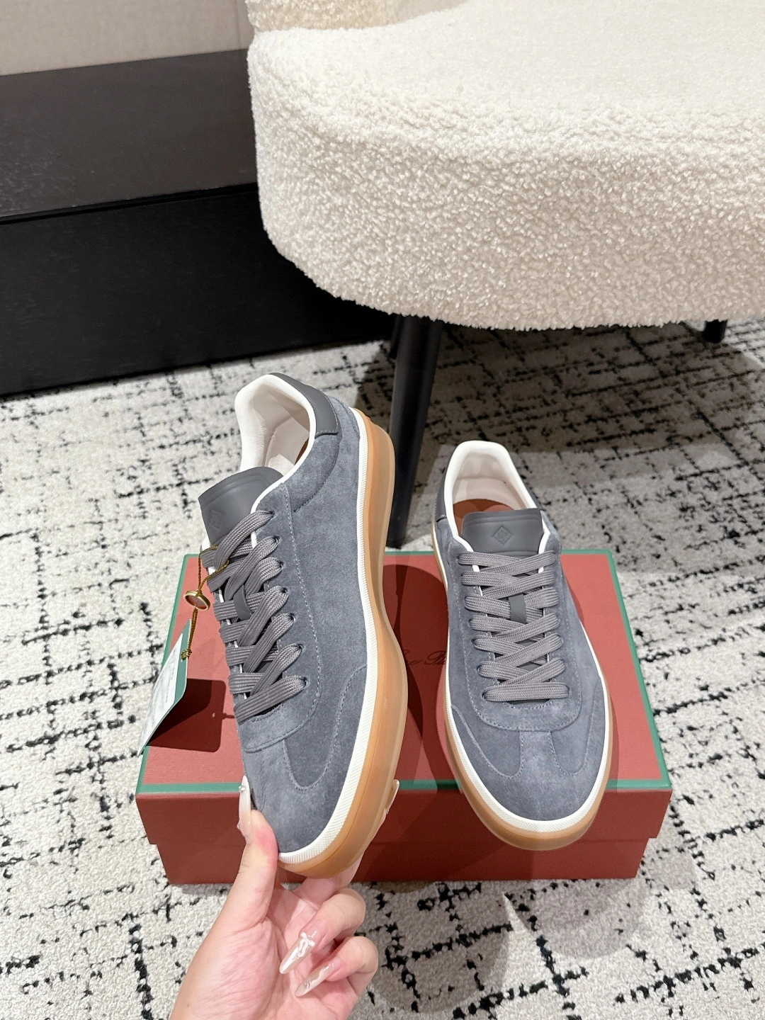 OOBB-- 8oro Pi191 FAN8505M0WF cowhide Thick soles :3CM item:E-X362H2827