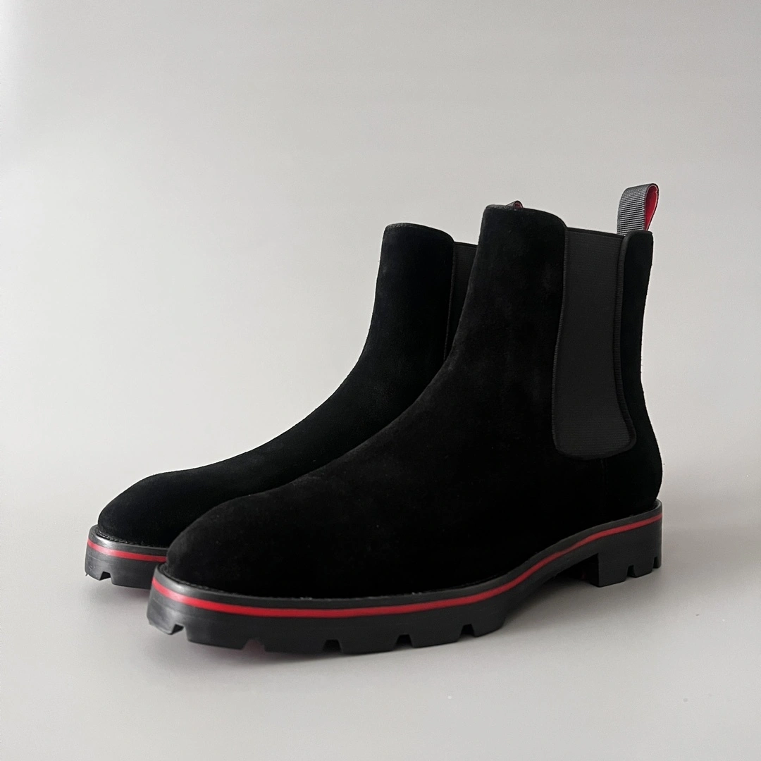 OOBB-- 8ou2ou 3230687BK01 cowhide suede item:E-X300E2404