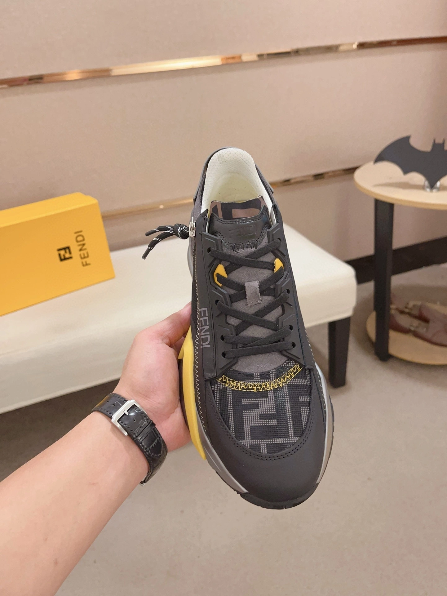 OOBB-- F594i 7E1392AQ6DF1MYK Calfskin item:E-X158E1427W