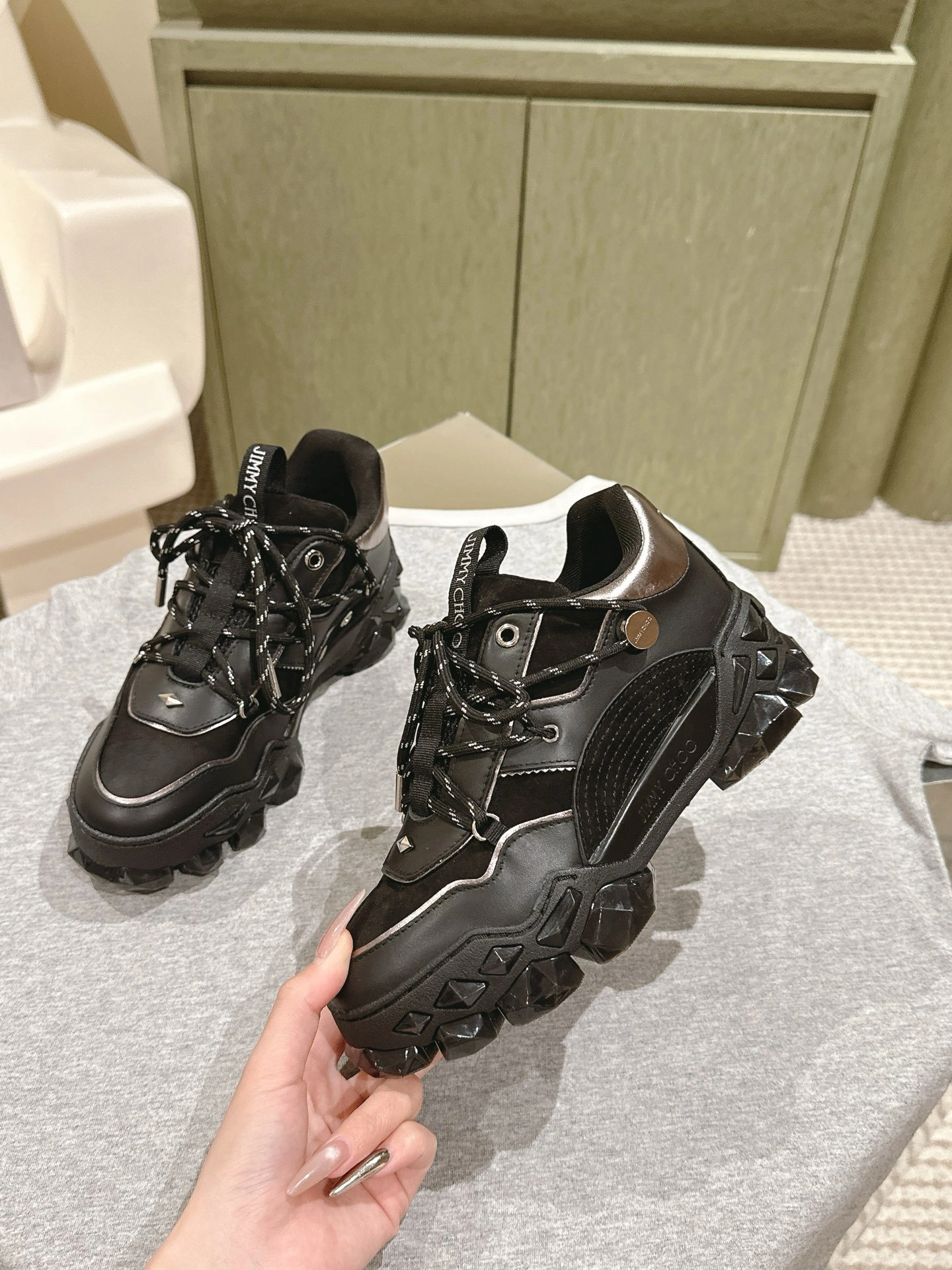 OOBB-- Ji77y 3ho5 DIAMONDXIIFLMX cowhide item:E-X362I0328