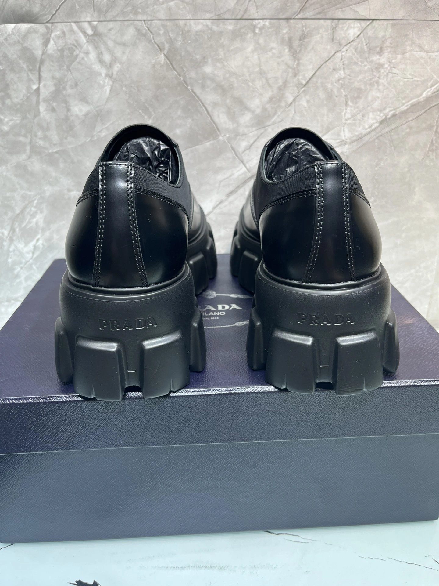 &OOBB-- Pr141 2EE342_3LFR_F0002 Cowhide Thick soles5cm item:D-X000G1595S