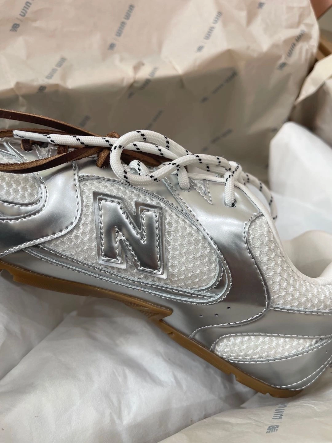&OOBB- 7iu7iu 5E165E_3L90_F0118_F_BD05 cowhide New Balance 530 SL item：E-X230I0305