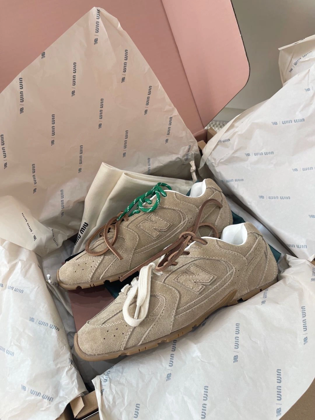 OOBB- 7iu7iu 5E165E_Z5O_F0379_F_D005 cowhide New Balance 530 SL item：E-X230I0307