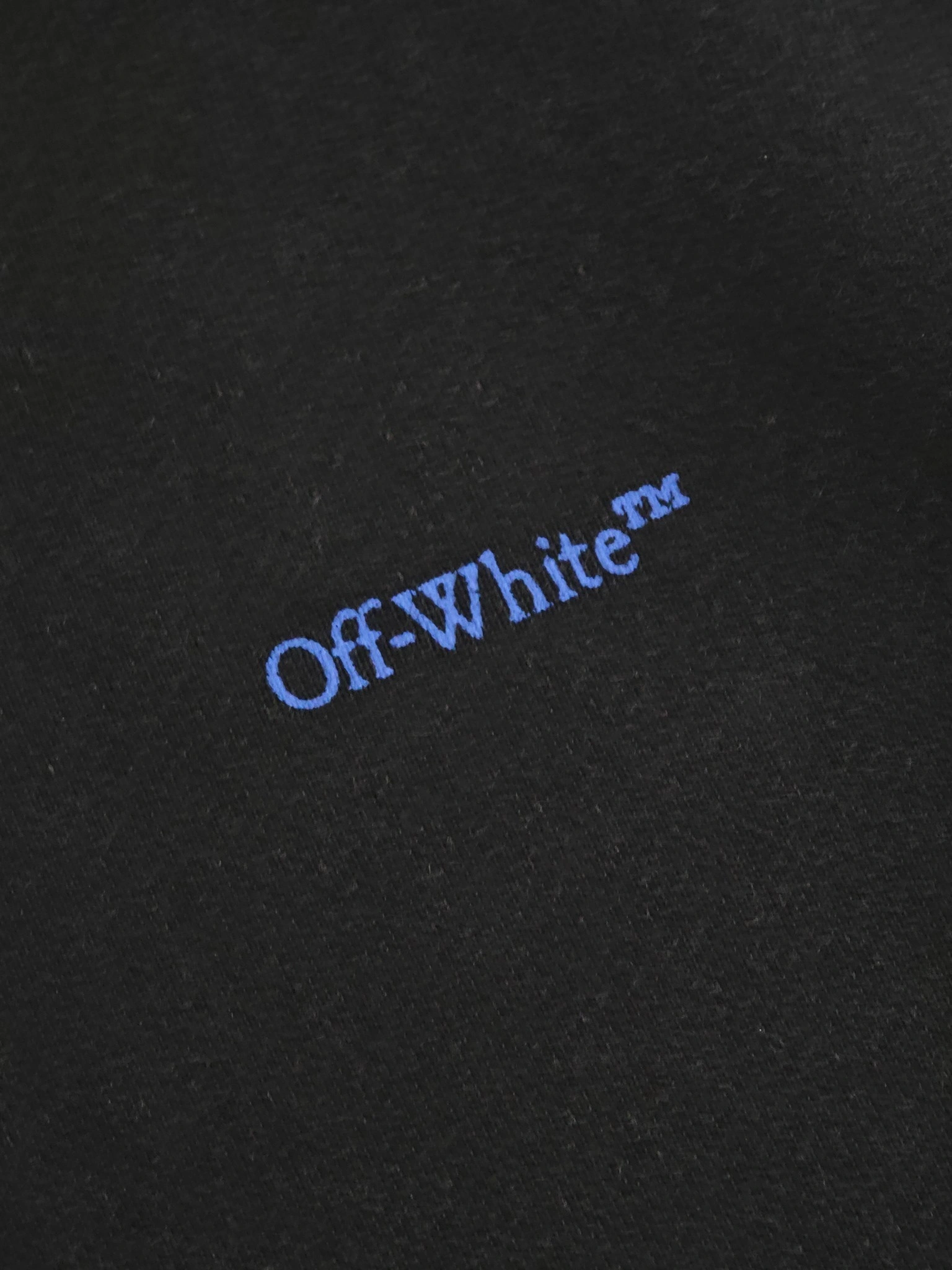 Gemini- Off Whit5 2025AW big cutting hoodie Cotton embroidery oversized item:E-FL29K2101F