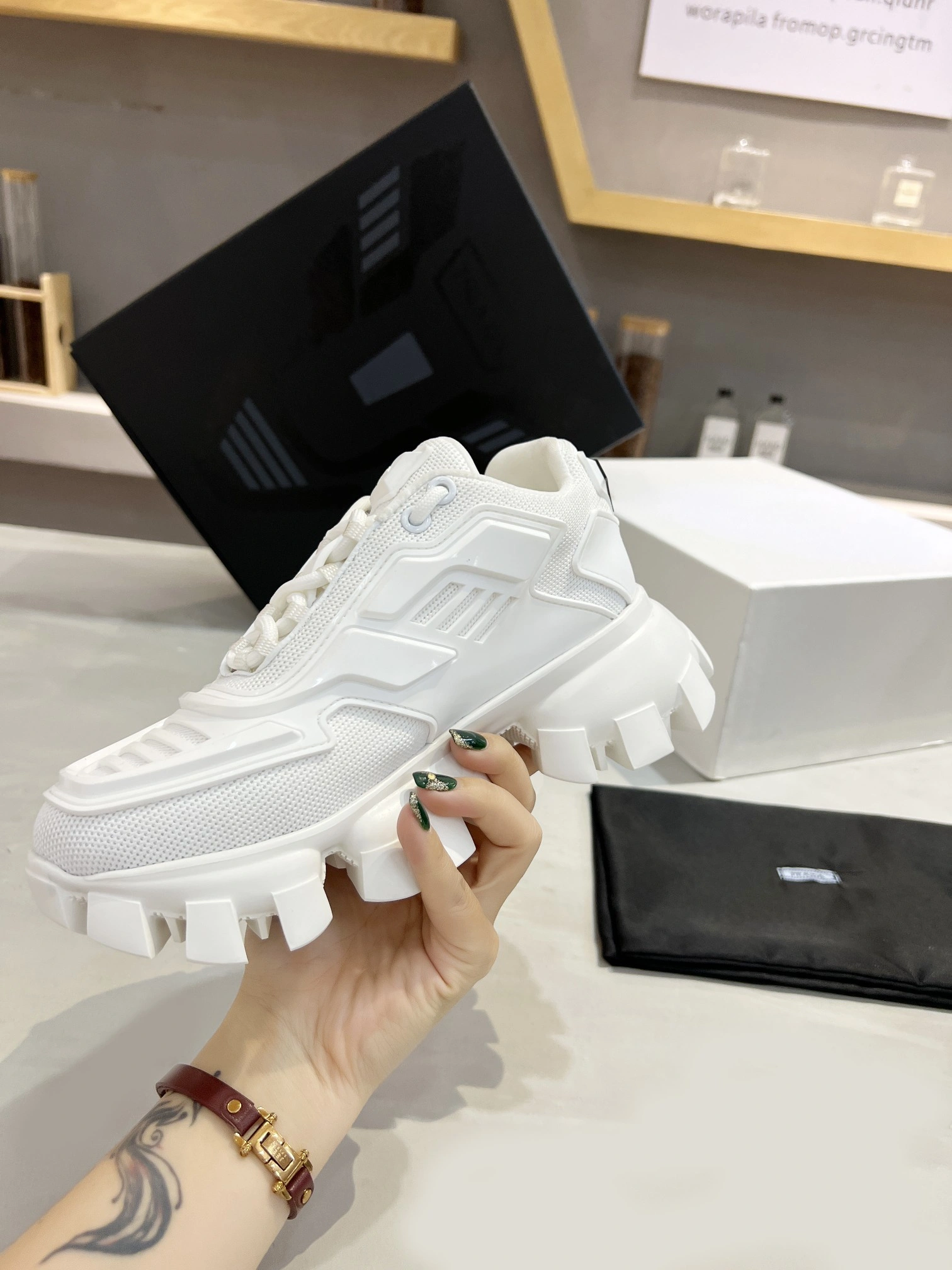Pr141 2EG293_3KZU_F0009 sheepskin Heel height：5CM item:DT-X543I0409