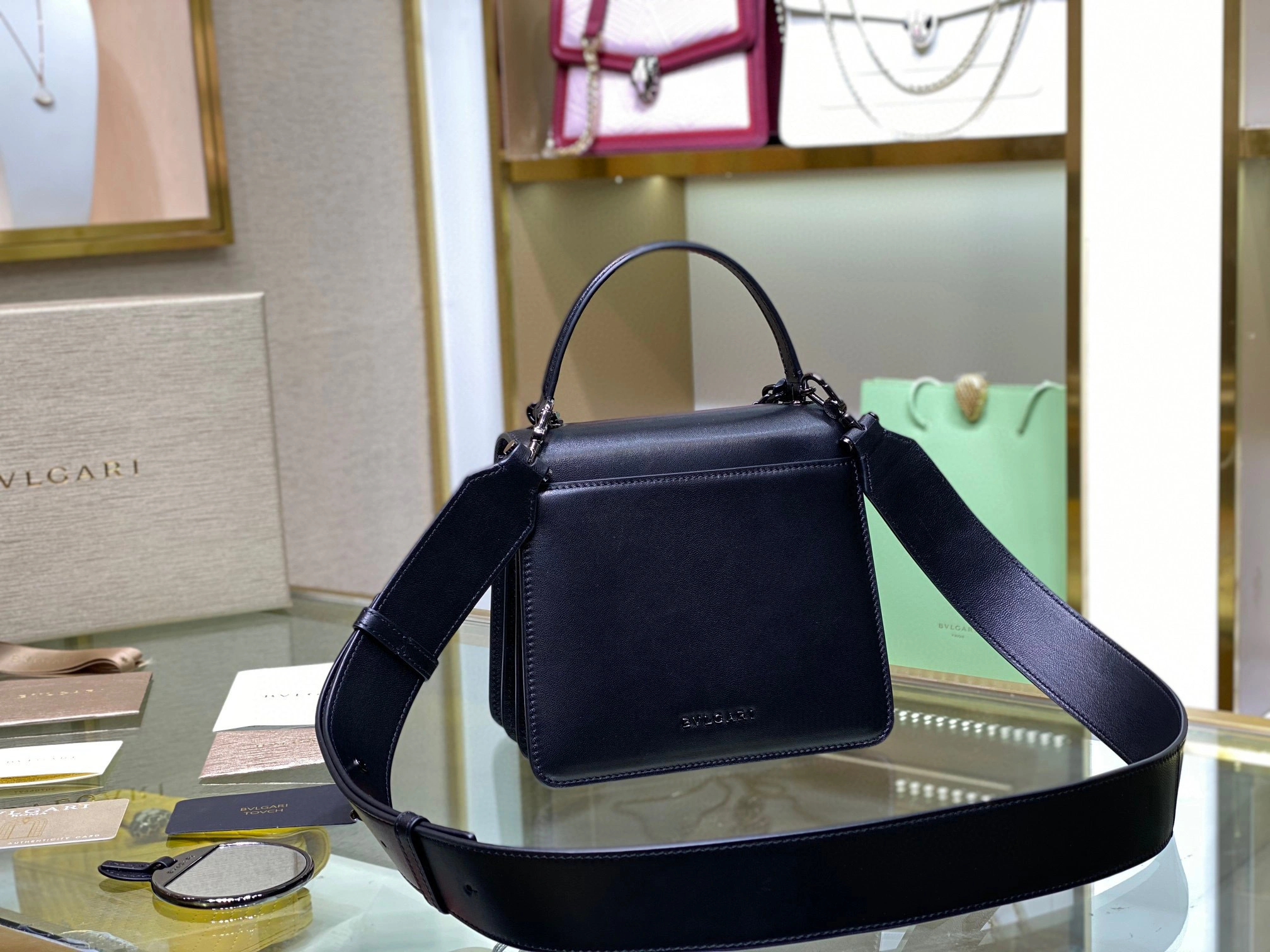 Serpenti Forever’290874 Maxi Chain Lamb skin 2Colour item:B-B563B0603-2