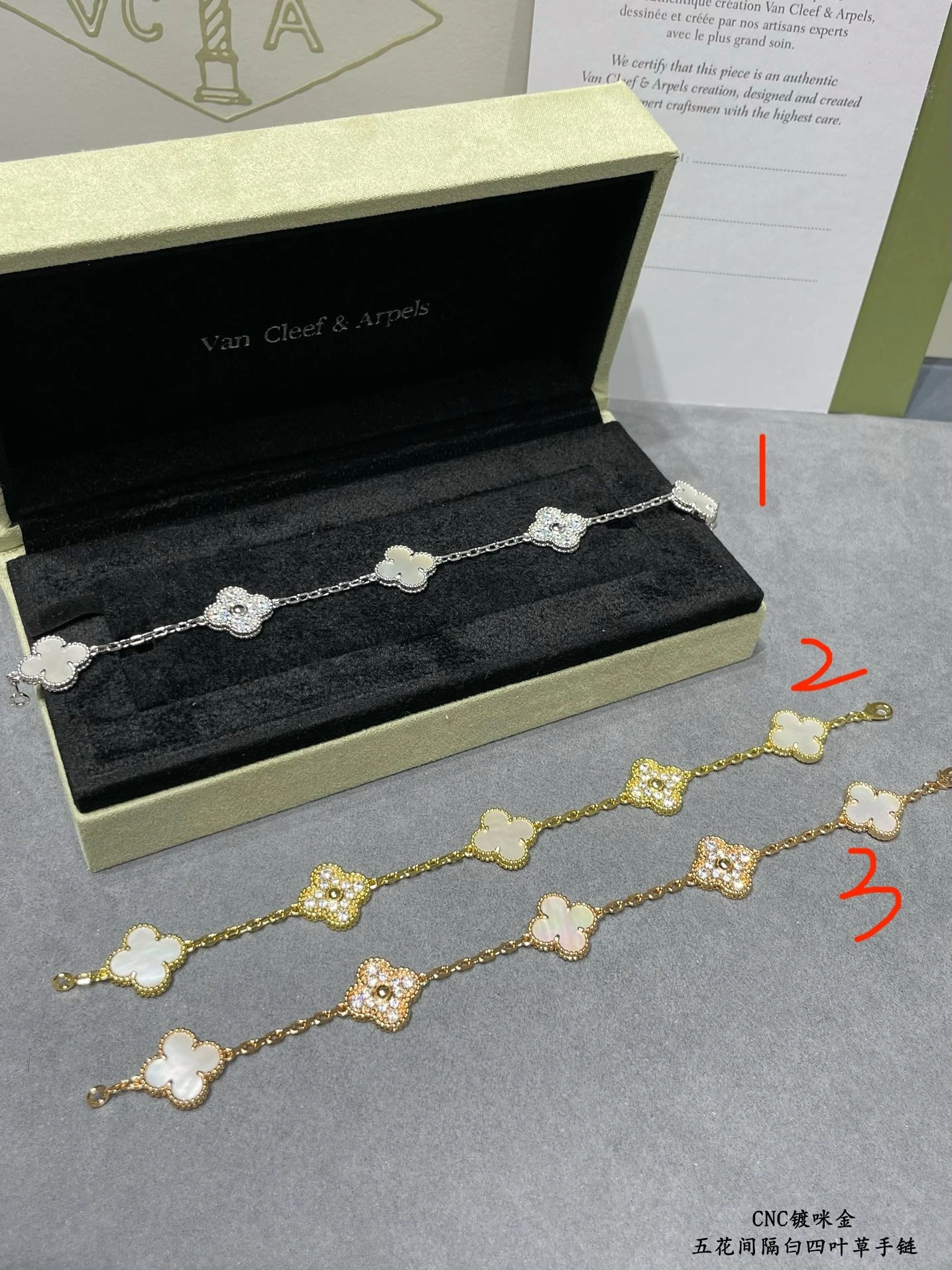 &Sparkle Jewelry - 1rp58s 3Colour item:D-S092L3113-3