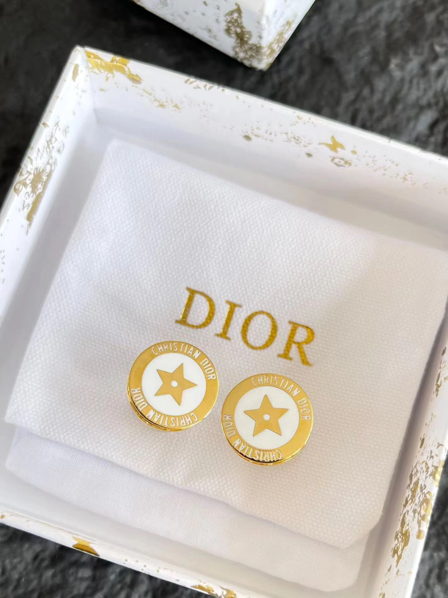Sparkle Jewelry-- 4ior Night Code earrings 2colour item:E-S392L1372-2H