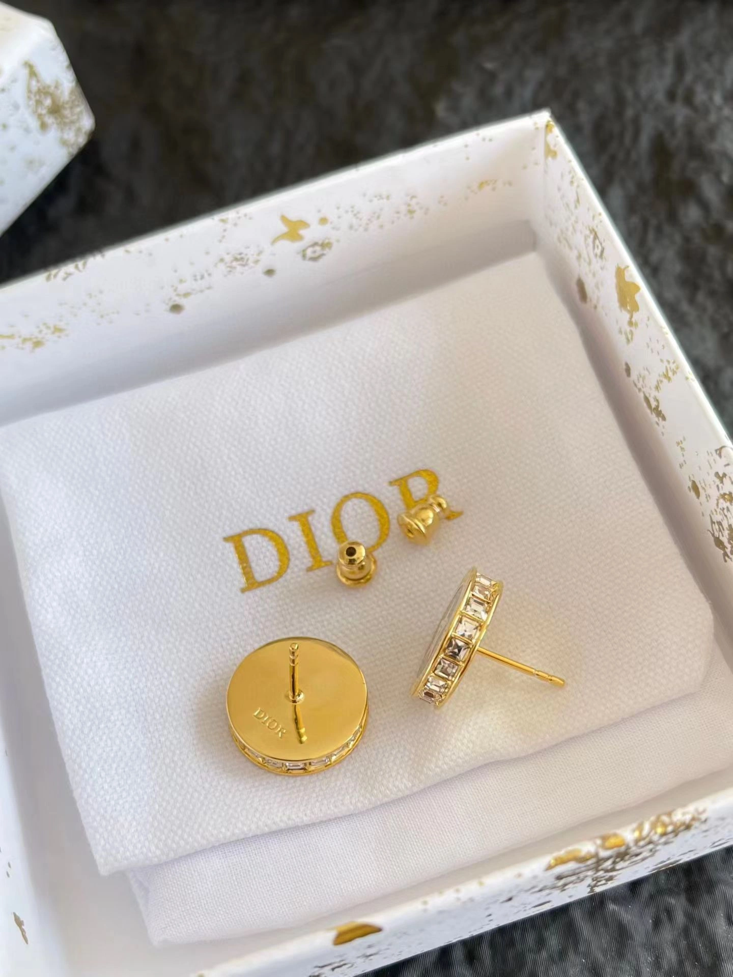 Sparkle Jewelry-- 4ior Night Code earrings 2colour item:E-S392L1372-2H