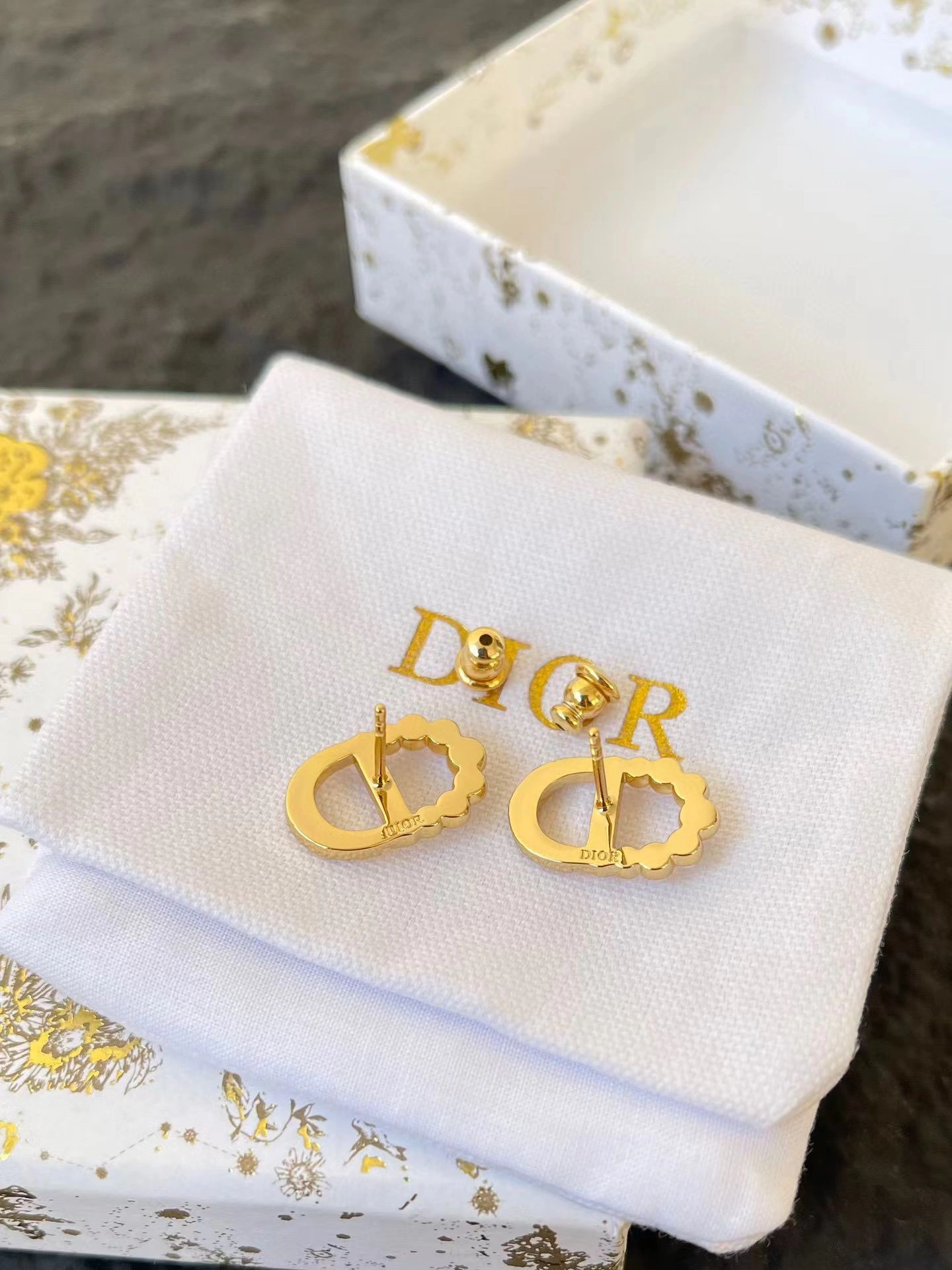 Sparkle Jewelry-- 4ior Petit CD Duo earrings item:E-S392L1368H