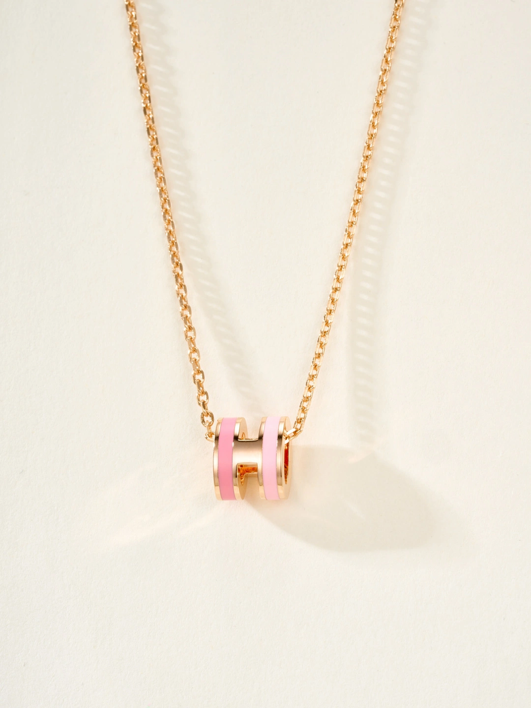 Sparkle Jewelry-- H5r75s Mini Pop H Rocabar necklace 4Colour item:F-S092A0801-4H