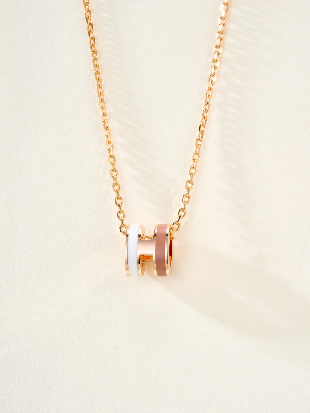 Sparkle Jewelry-- H5r75s Mini Pop H Rocabar necklace 4Colour item:F-S092A0801-4H