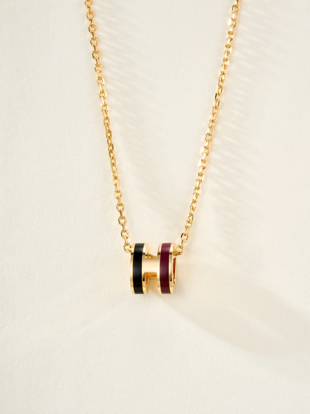 Sparkle Jewelry-- H5r75s Mini Pop H Rocabar necklace 4Colour item:F-S092A0801-4H