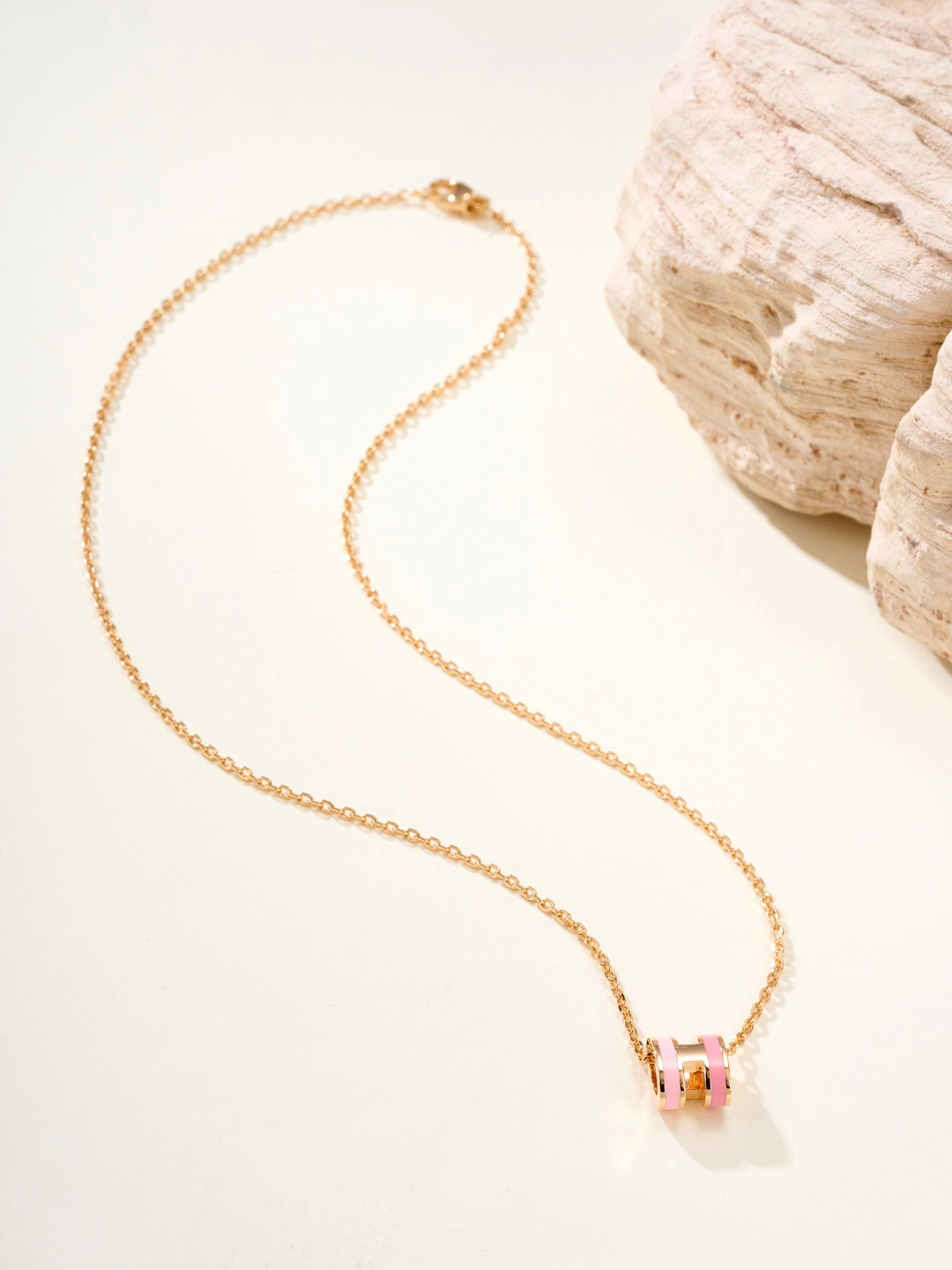 Sparkle Jewelry-- H5r75s Mini Pop H Rocabar necklace 4Colour item:F-S092A0801-4H